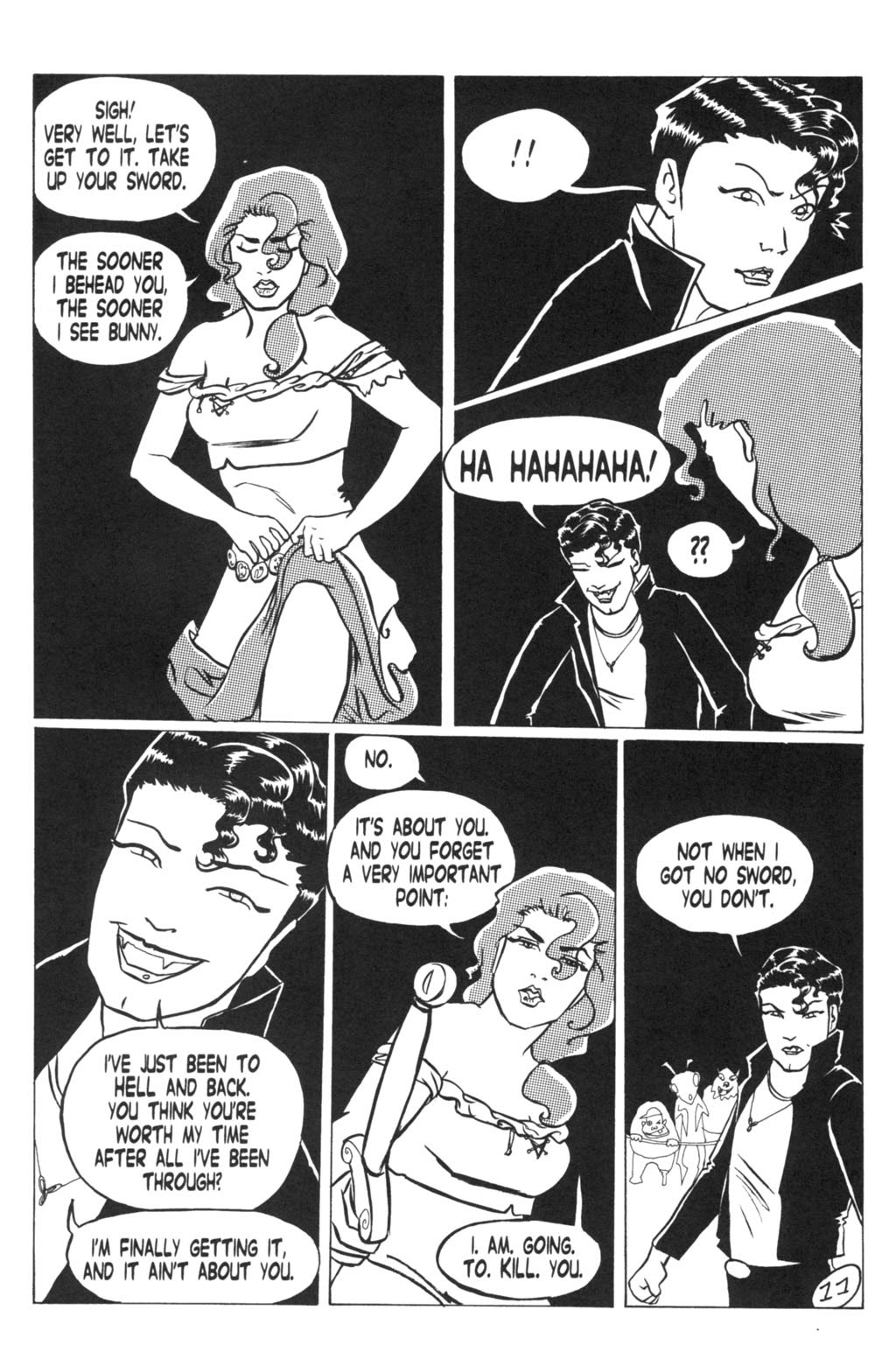 Read online Charm School: Magical Witch Girl Bunny comic -  Issue #9 - 13