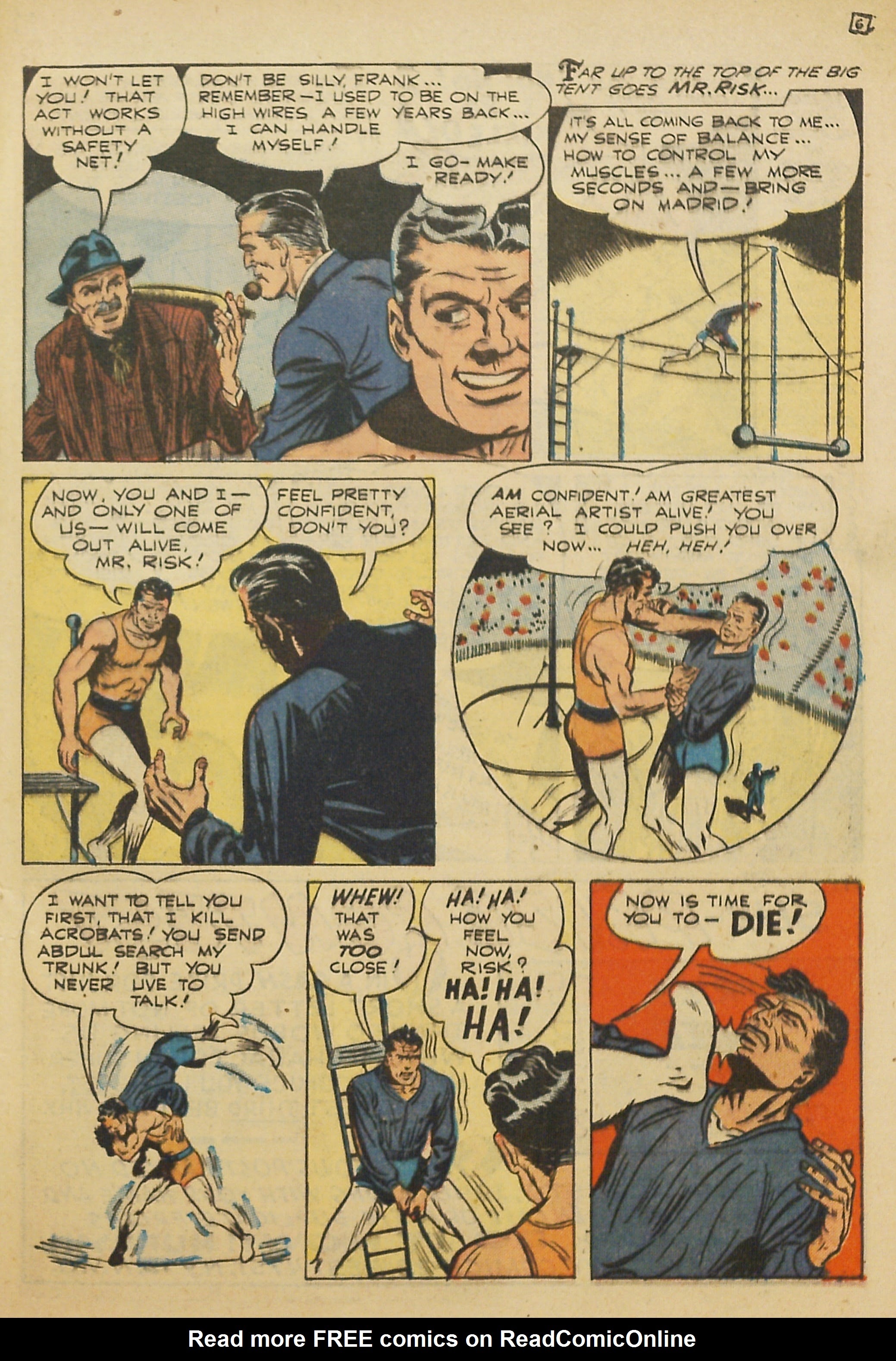 Read online Super-Mystery Comics comic -  Issue #42 - 49