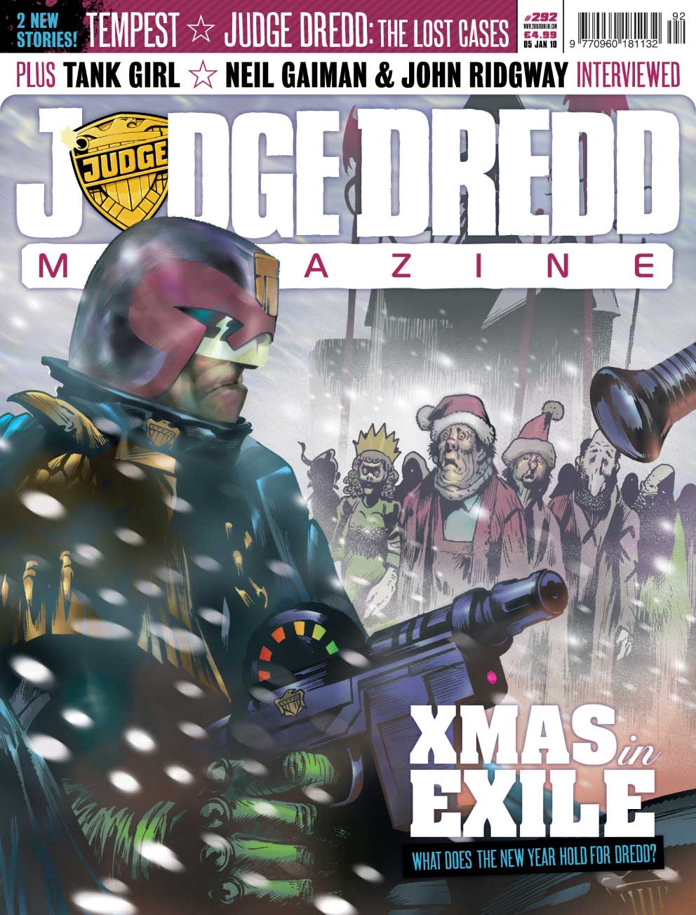 Read online Judge Dredd Megazine (Vol. 5) comic -  Issue #292 - 1