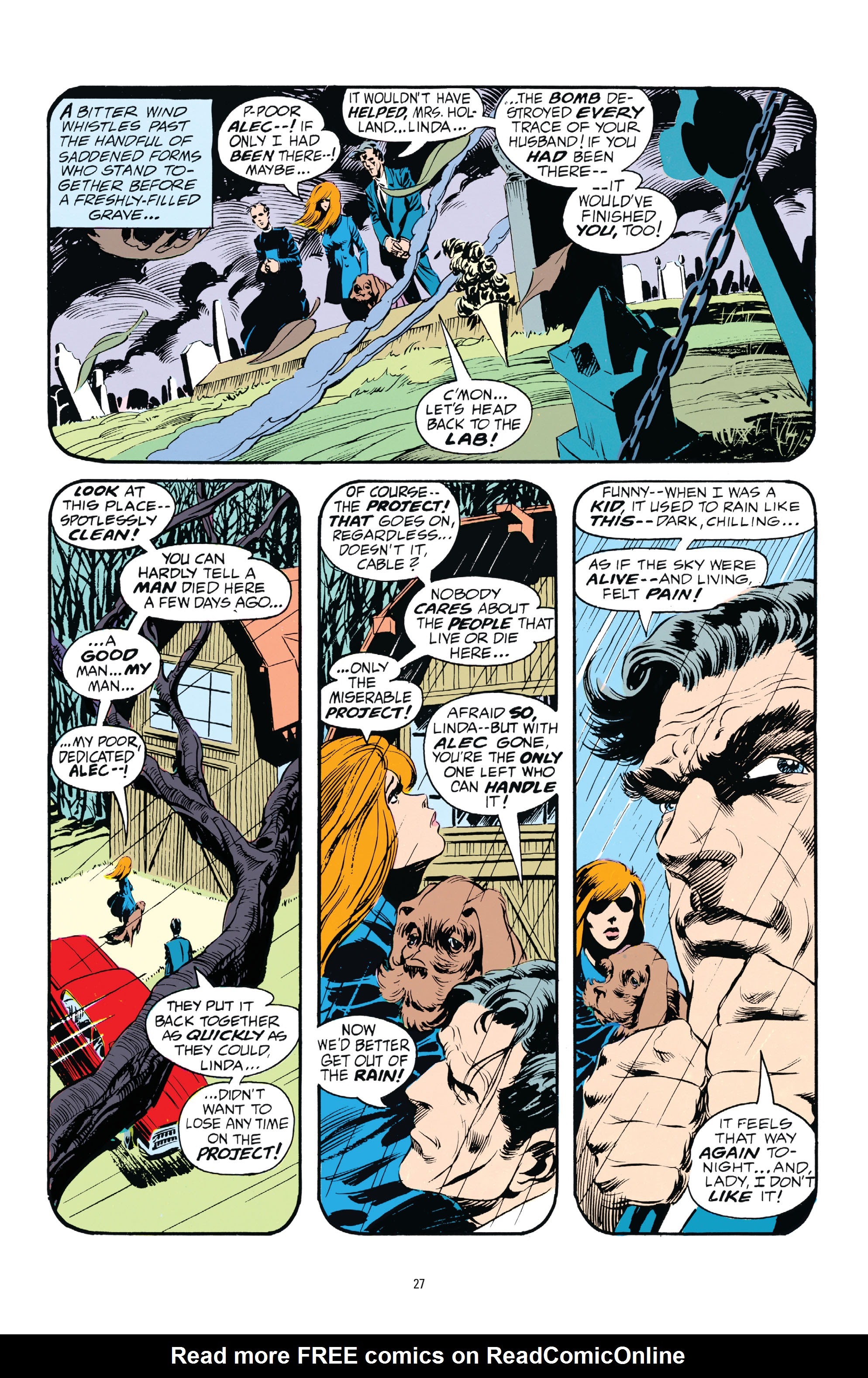 Read online Swamp Thing: The Bronze Age comic -  Issue # TPB 1 (Part 1) - 27