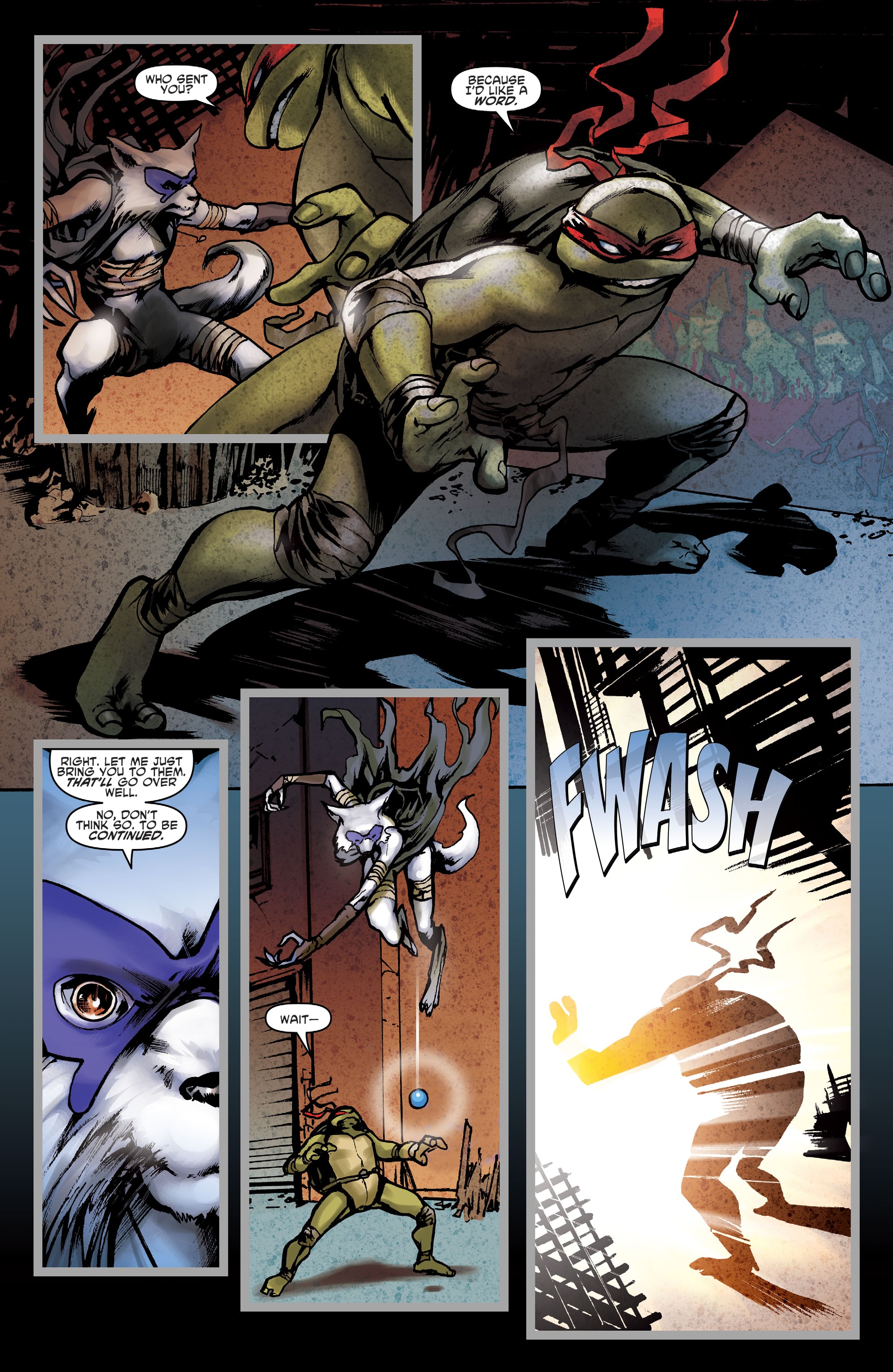 Read online Teenage Mutant Ninja Turtles: Best Of comic -  Issue # Raphael - 46
