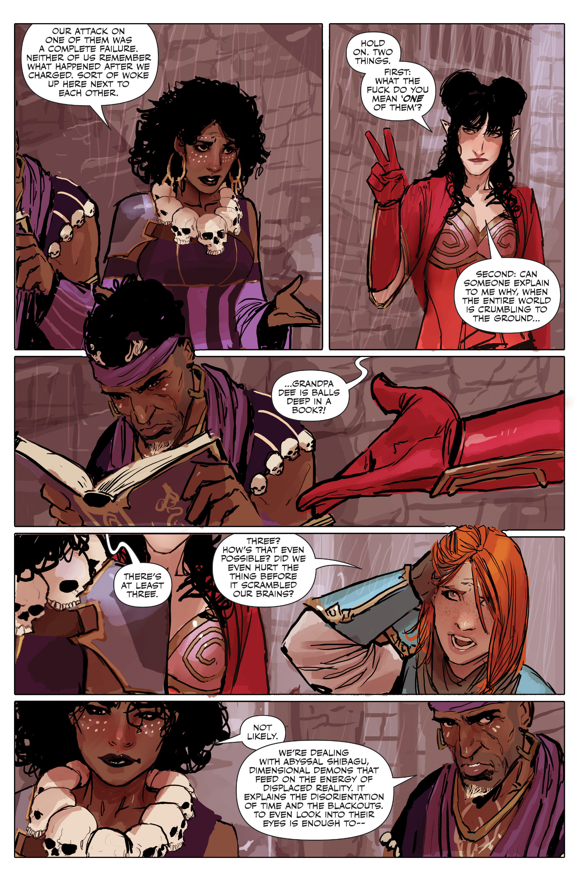 Read online Rat Queens (2013) comic -  Issue # _TPB 2 - Far Reaching Tentacles of N'rygoth - 88