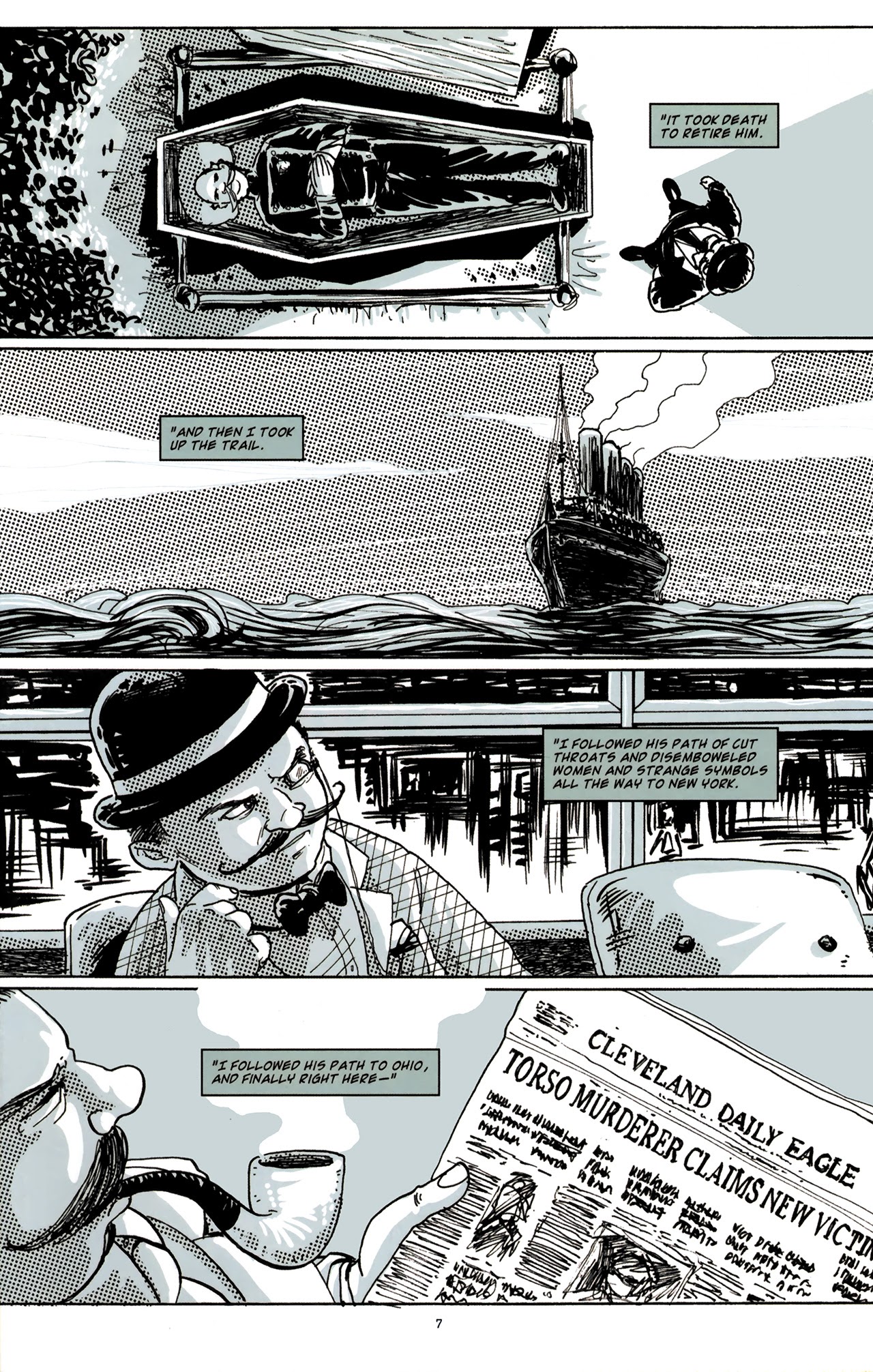 Read online Yours Truly, Jack the Ripper comic -  Issue #1 - 9
