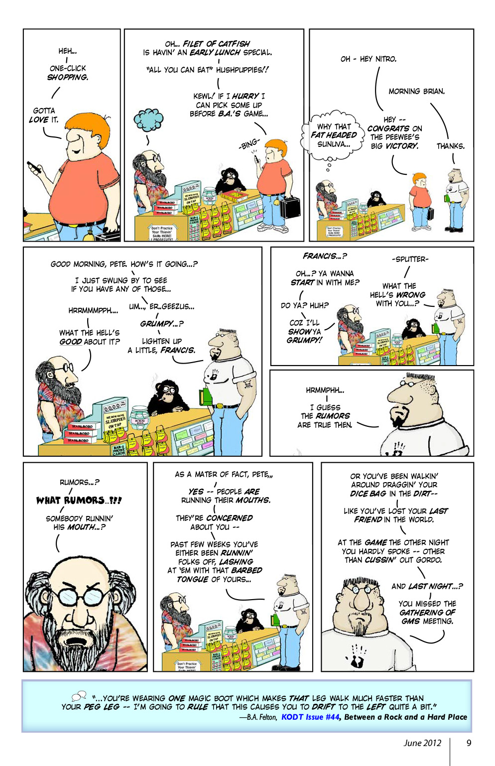 Read online Knights of the Dinner Table comic -  Issue #188 - 11