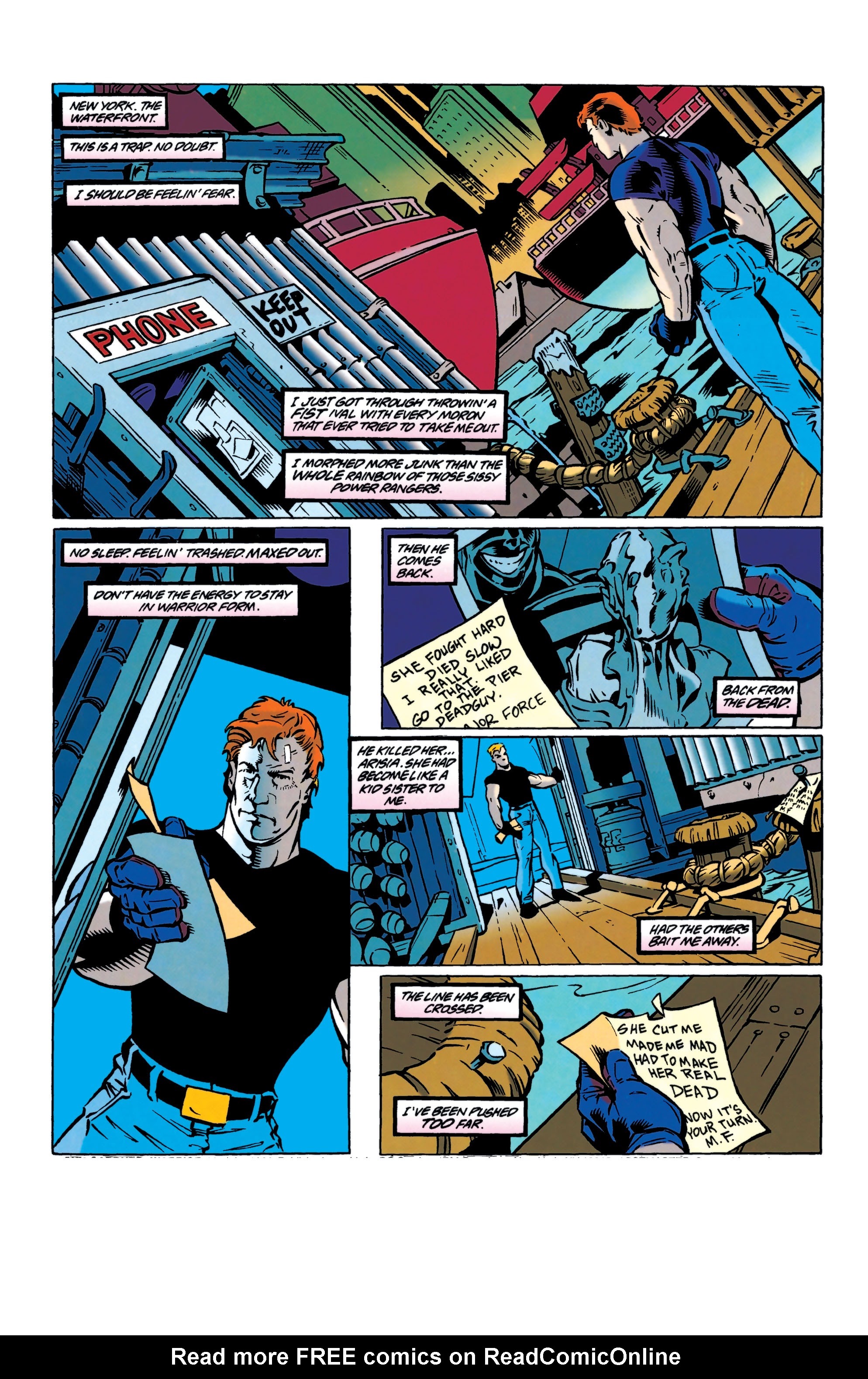 Read online Guy Gardner: Warrior comic -  Issue #44 - 2