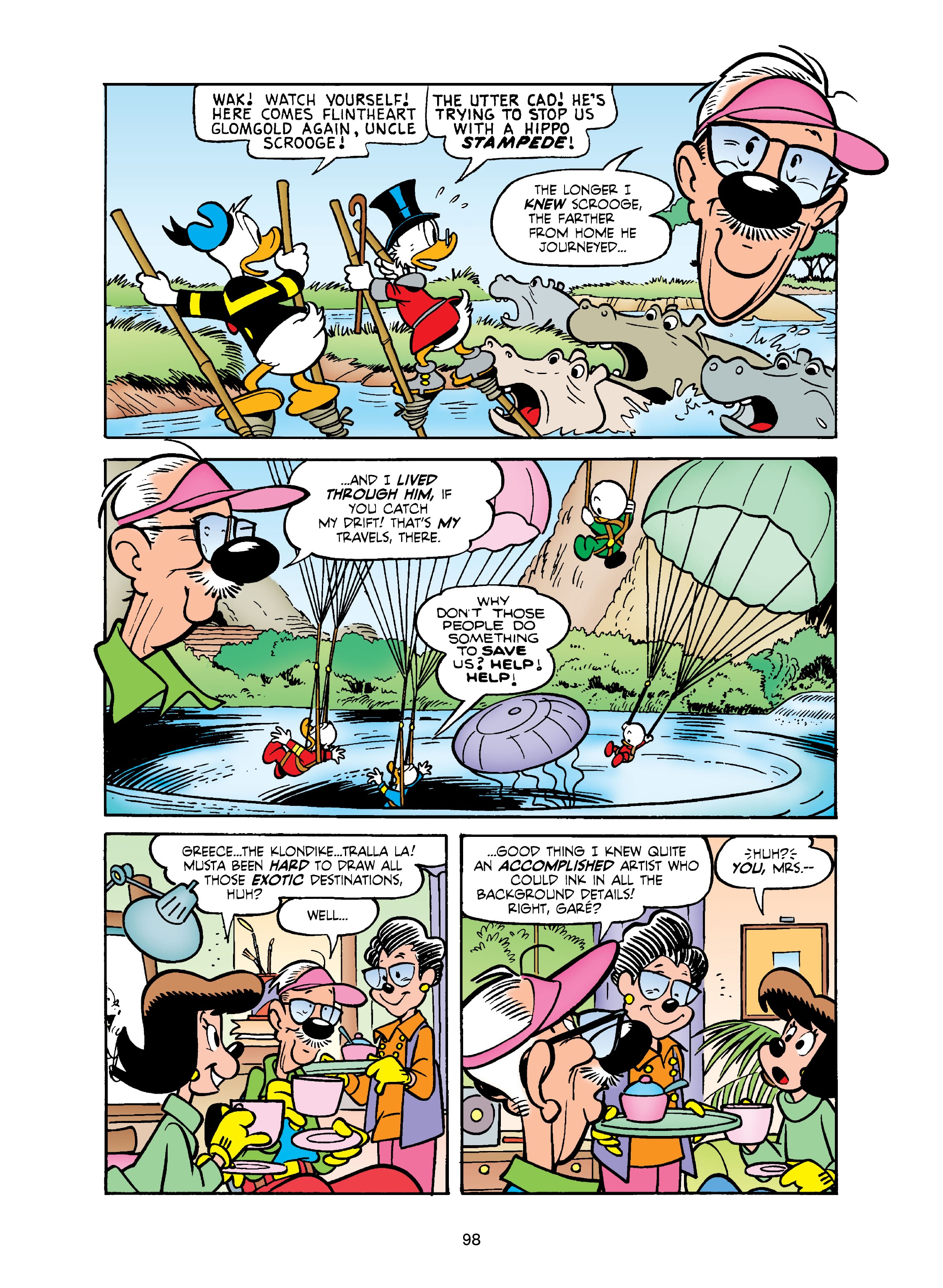 Read online Walt Disney's Uncle Scrooge & Donald Duck: Bear Mountain Tales comic -  Issue # TPB (Part 1) - 98