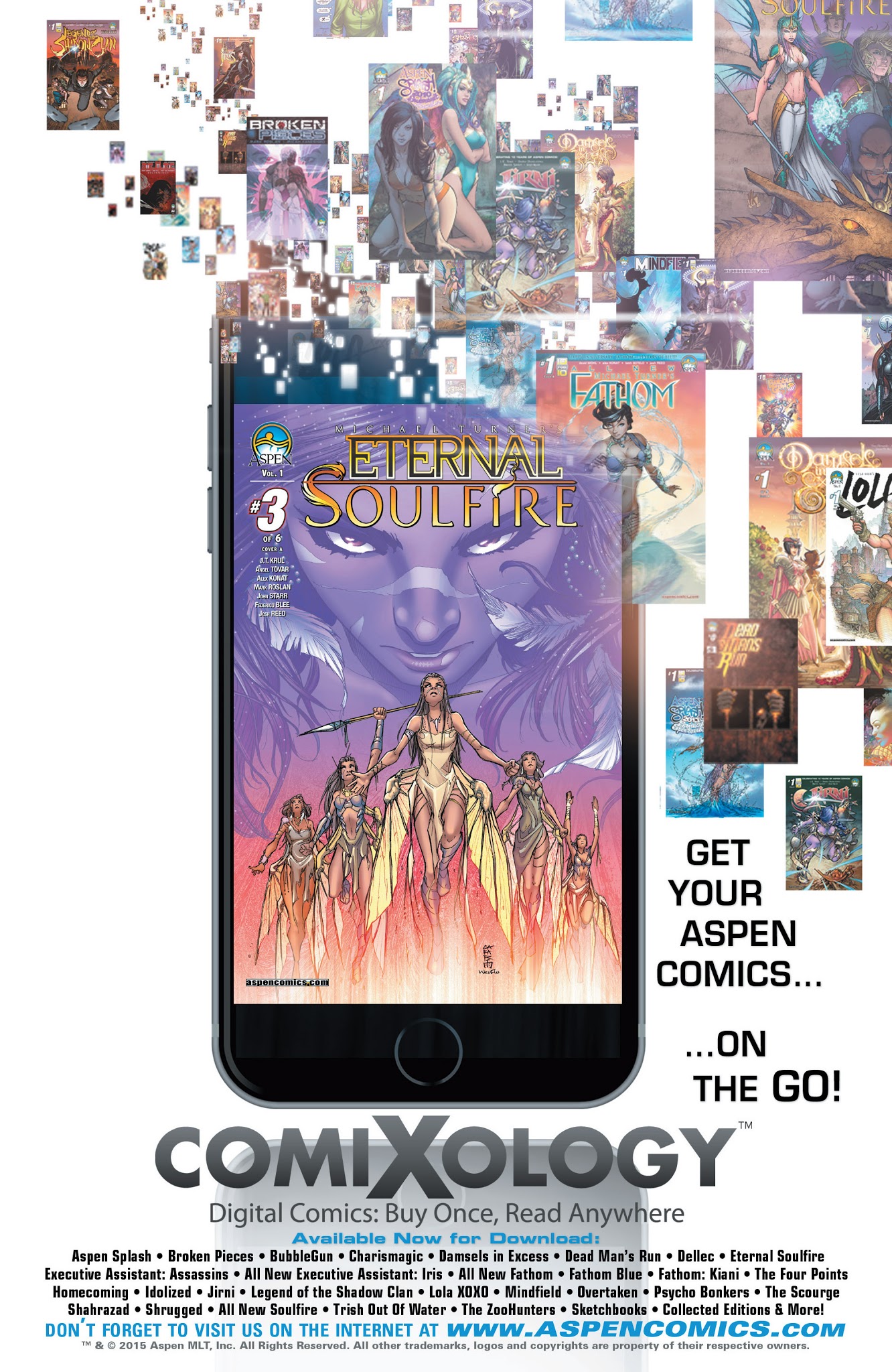 Read online Michael Turner's Eternal Soulfire comic -  Issue #3 - 24