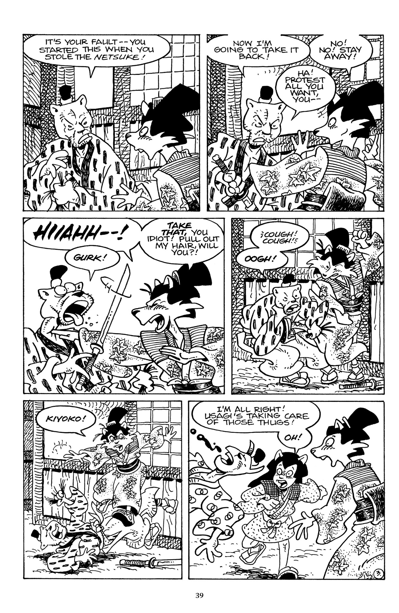 Read online The Usagi Yojimbo Saga comic -  Issue # TPB 7 - 38