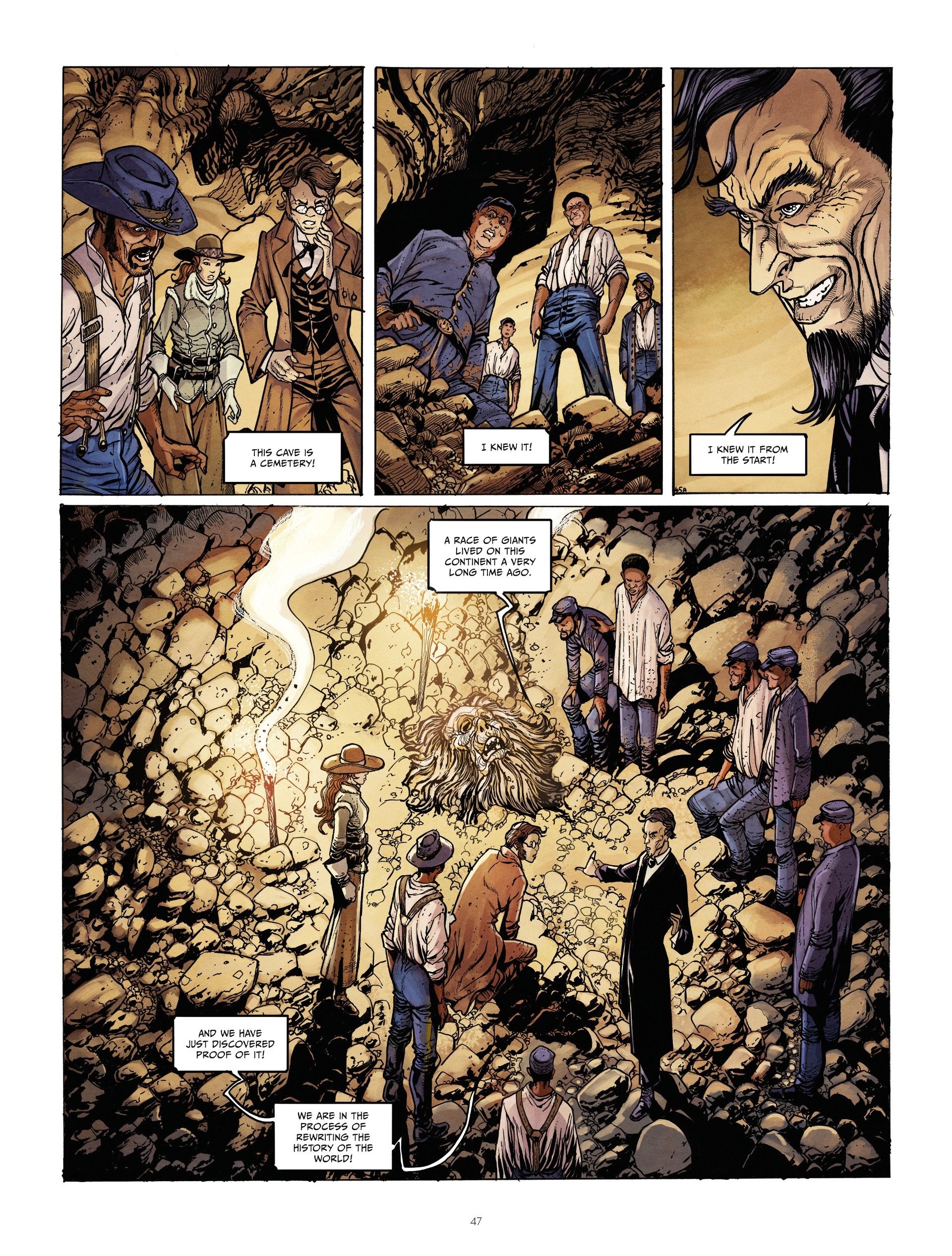Read online Nephilim: On the Trail of the Ancients comic -  Issue # Full - 47