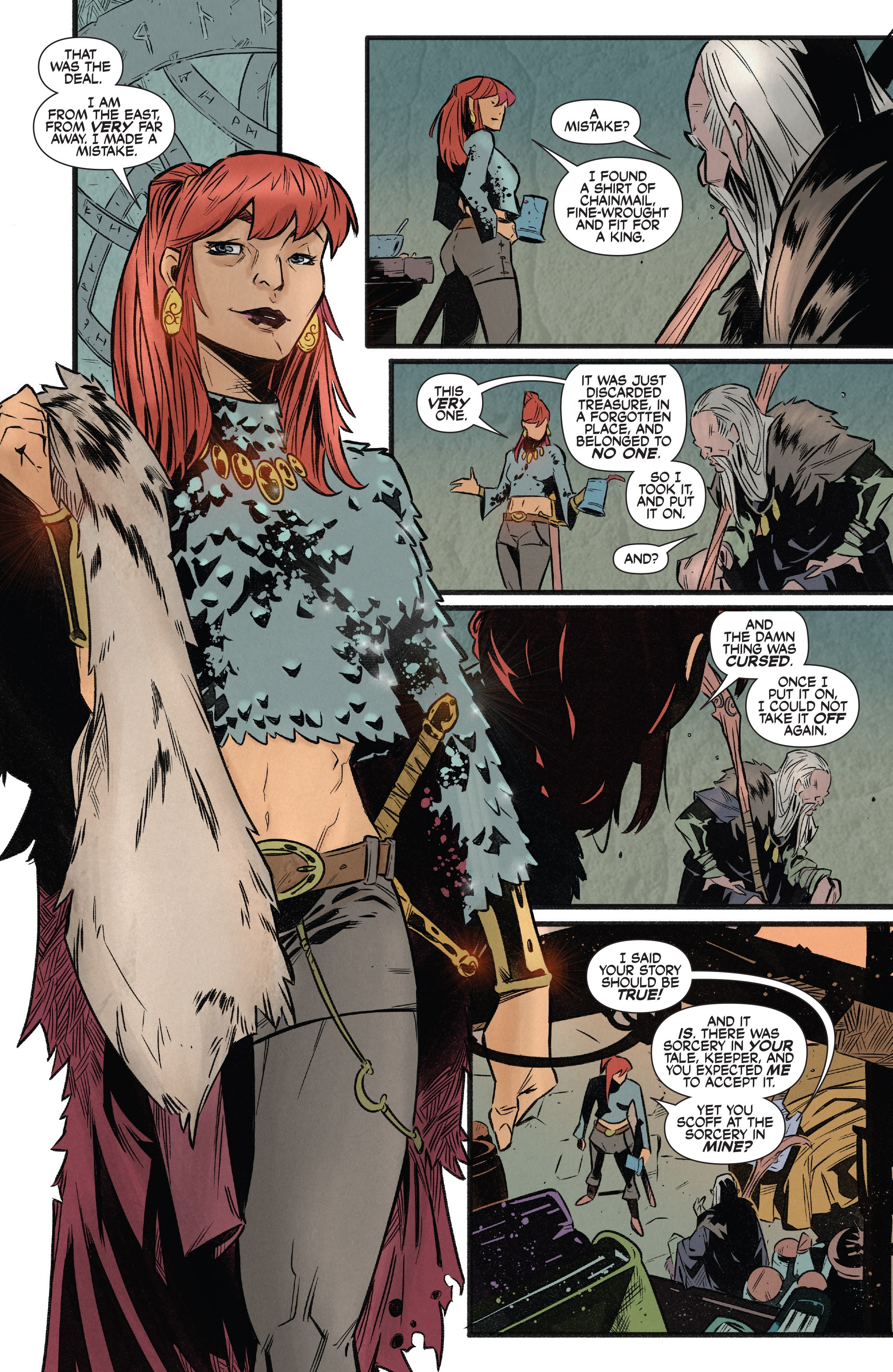 Read online Immortal Red Sonja comic -  Issue #1 - 9