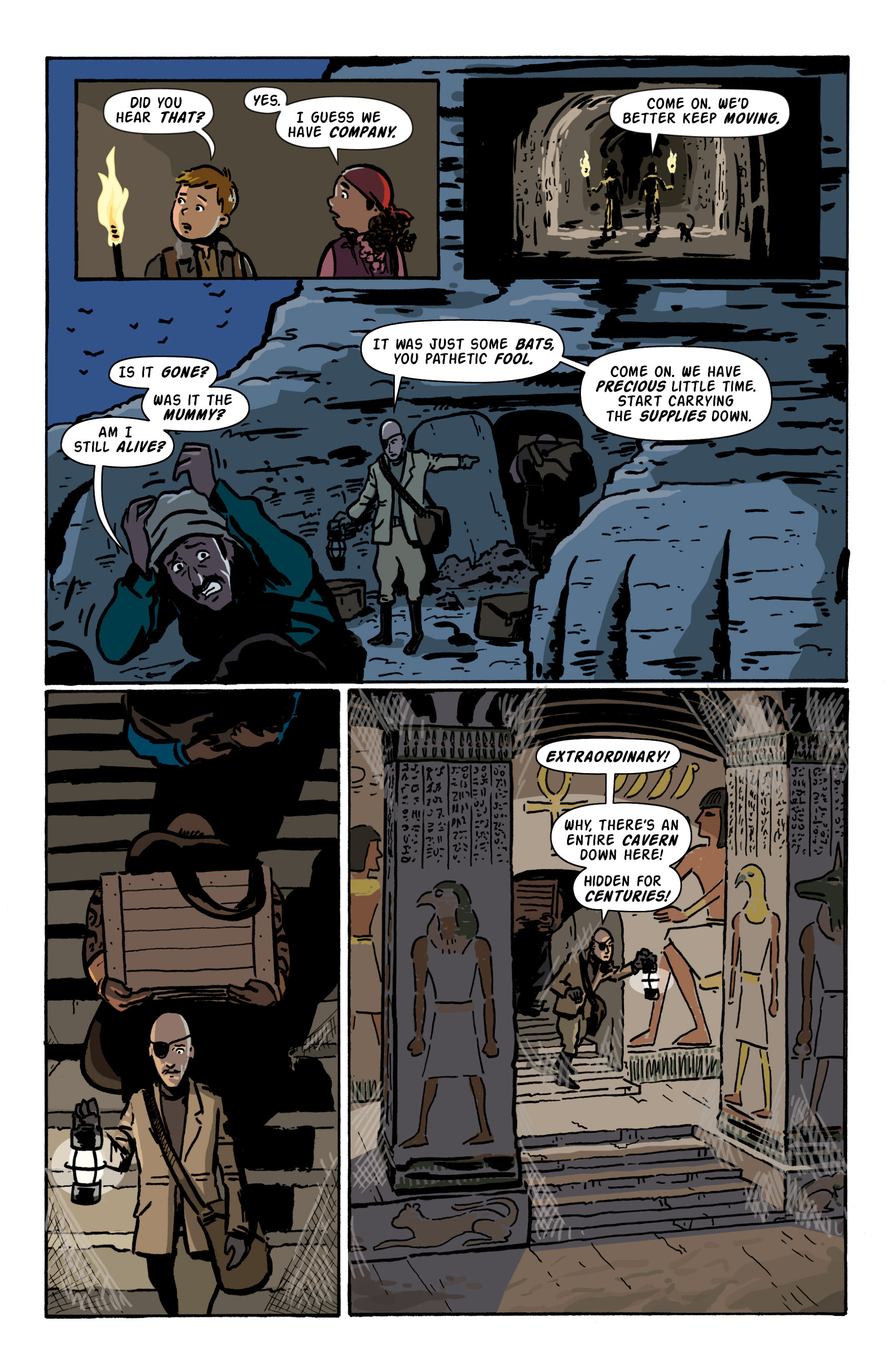 Read online Rocket Robinson and the Pharaoh's Fortune comic -  Issue # TPB (Part 2) - 100