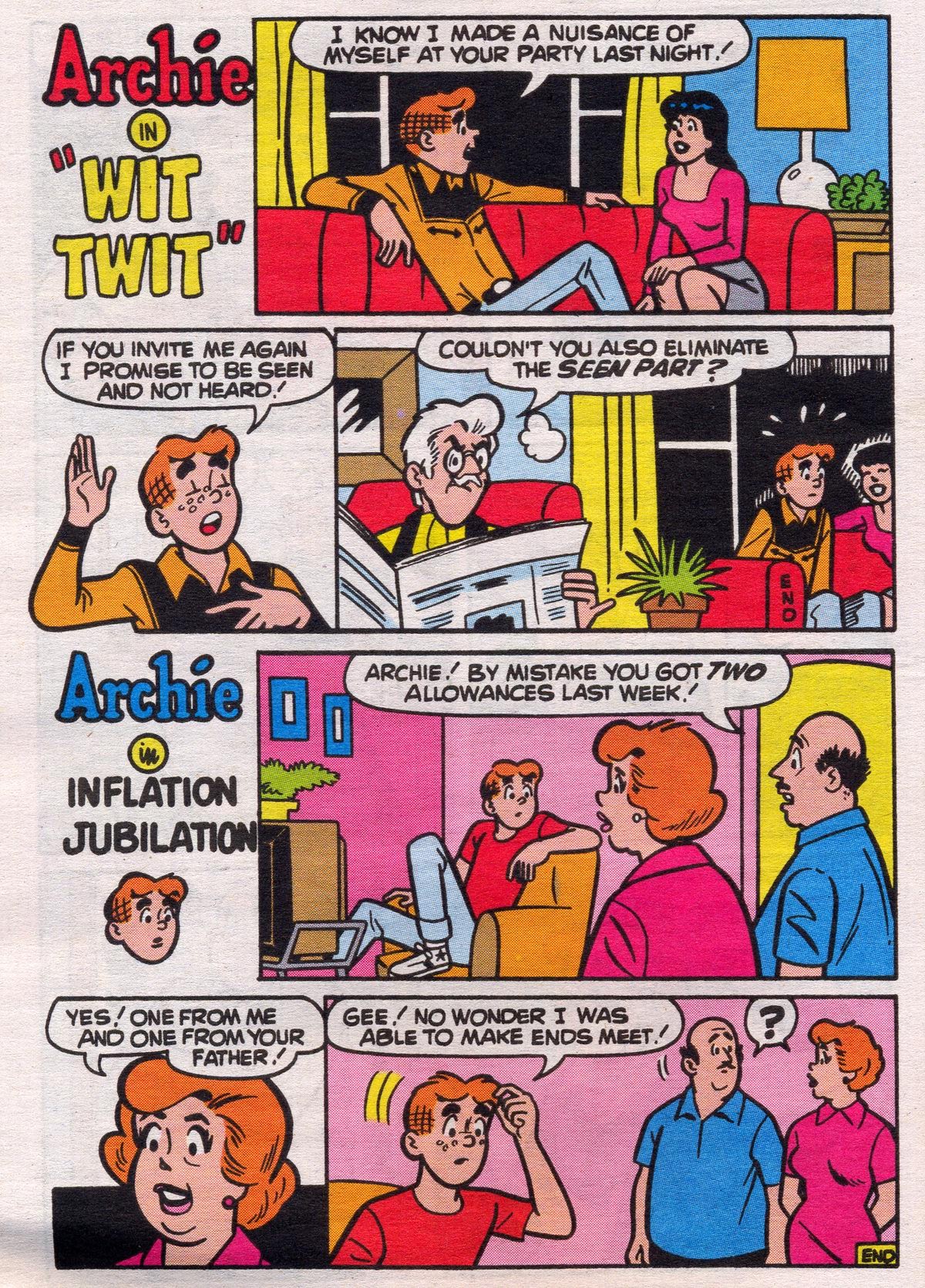 Read online Archie's Double Digest Magazine comic -  Issue #159 - 74