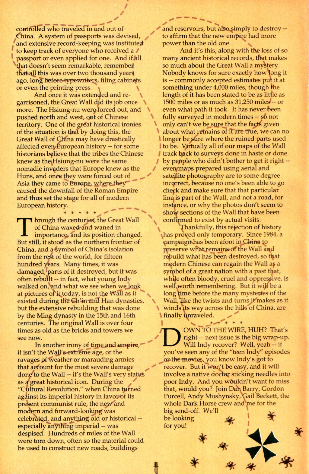 Read online Young Indiana Jones Chronicles comic -  Issue #11 - 30