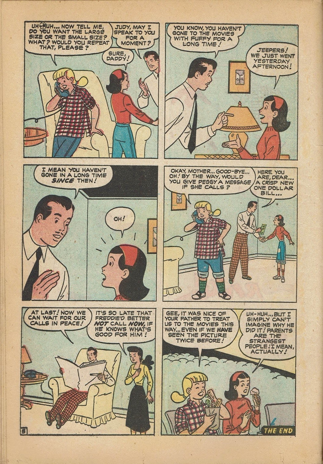 Read online Junior Miss (1947) comic -  Issue #38 - 24