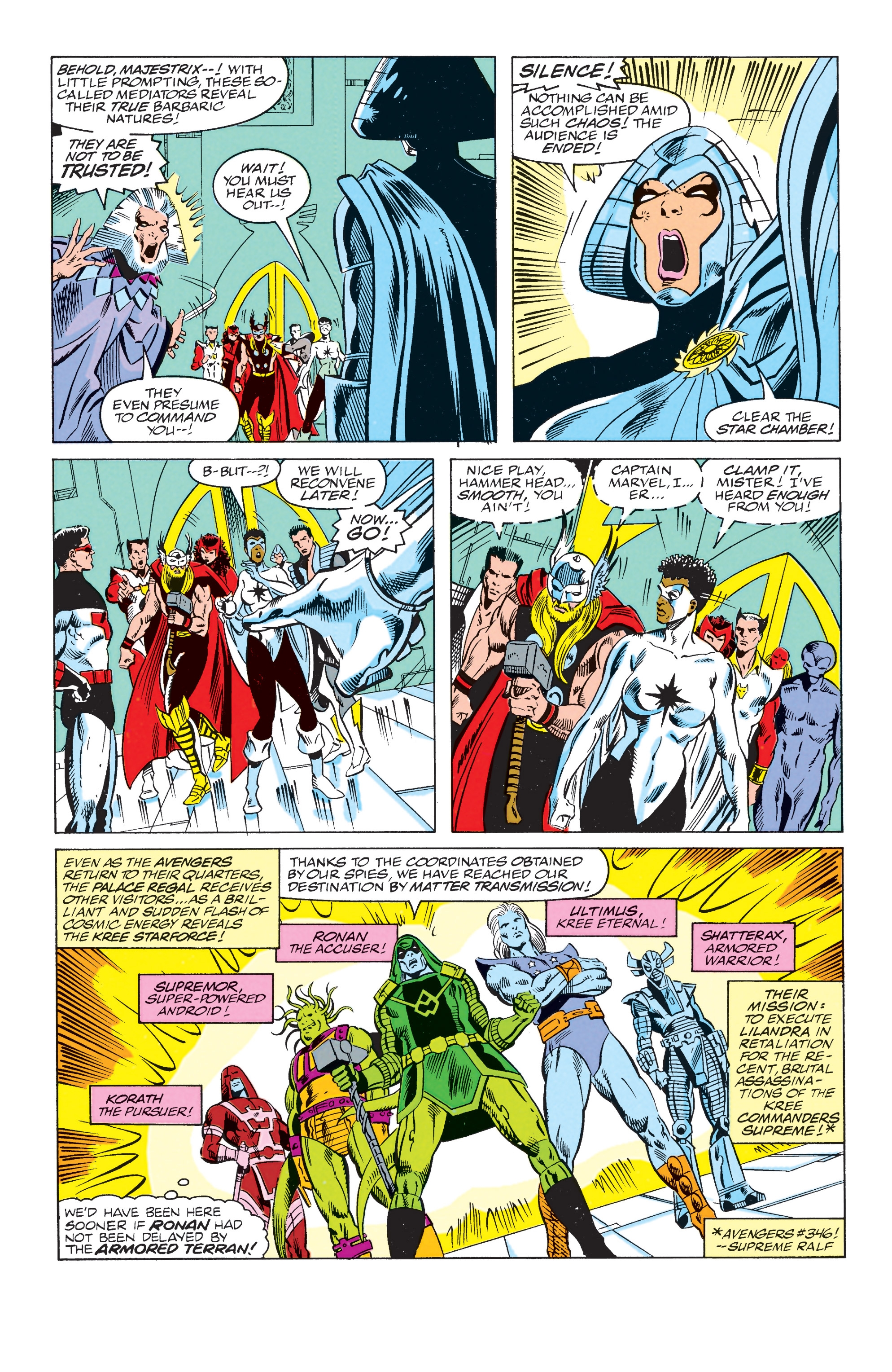Read online Avengers Epic Collection: Operation Galactic Storm comic -  Issue # TPB (Part 3) - 96