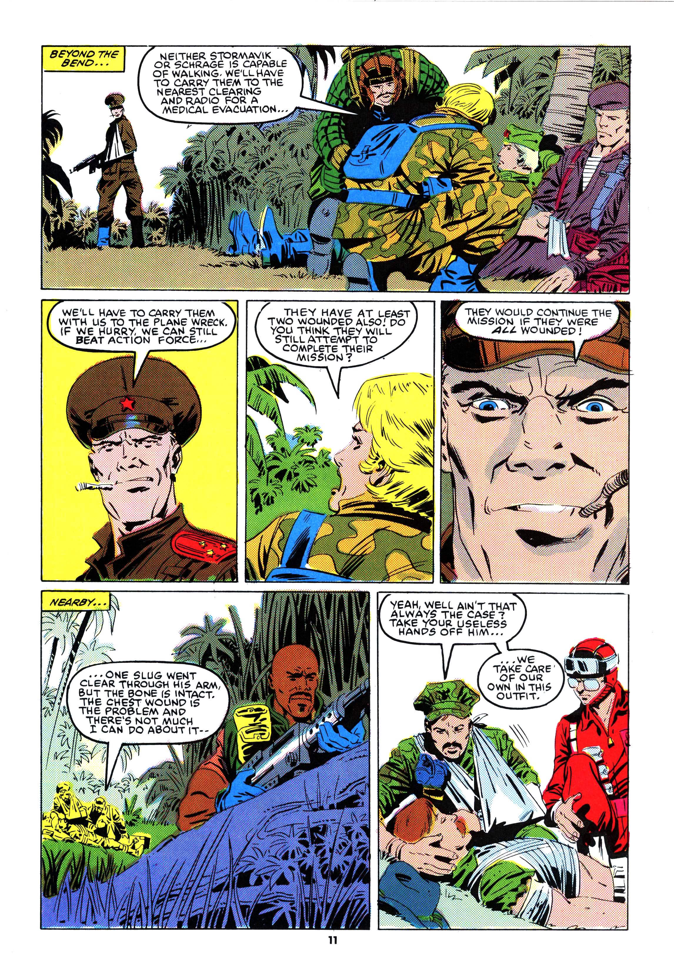 Read online Action Force comic -  Issue #8 - 11