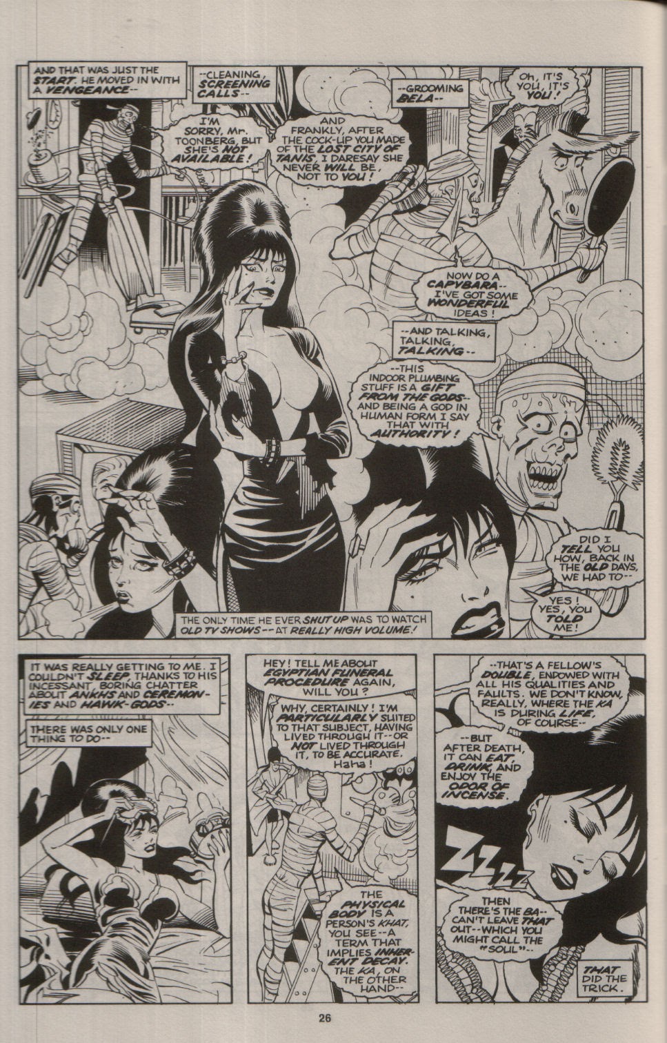 Read online Elvira, Mistress of the Dark comic -  Issue #12 - 25