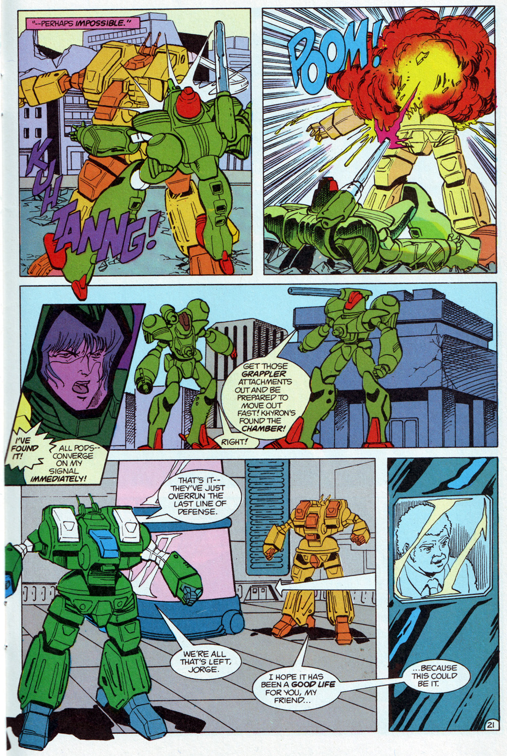 Read online Robotech The Macross Saga comic -  Issue #31 - 23