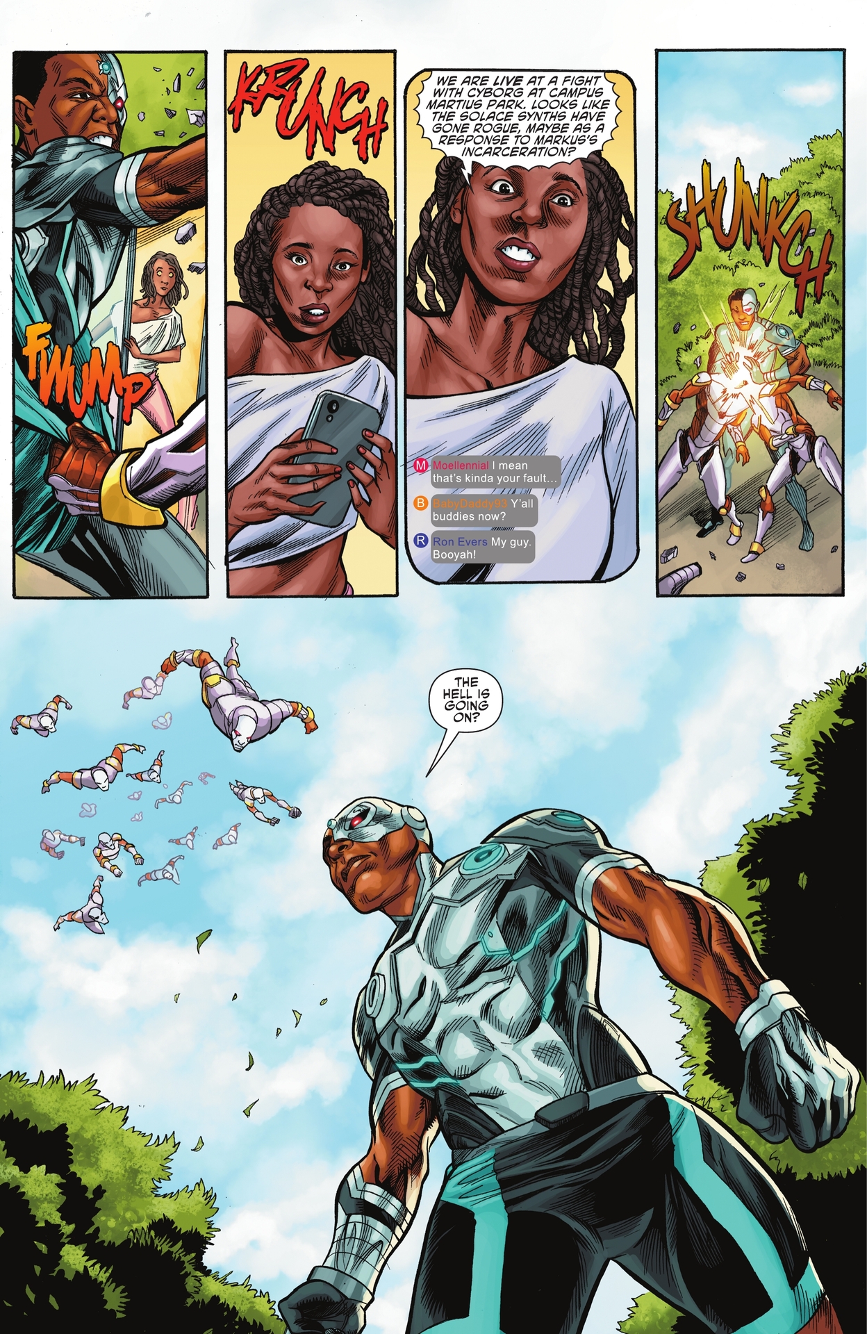Read online Cyborg (2023) comic -  Issue #4 - 13