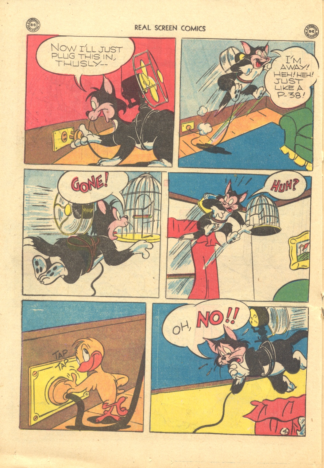 Read online Real Screen Comics comic -  Issue #9 - 28