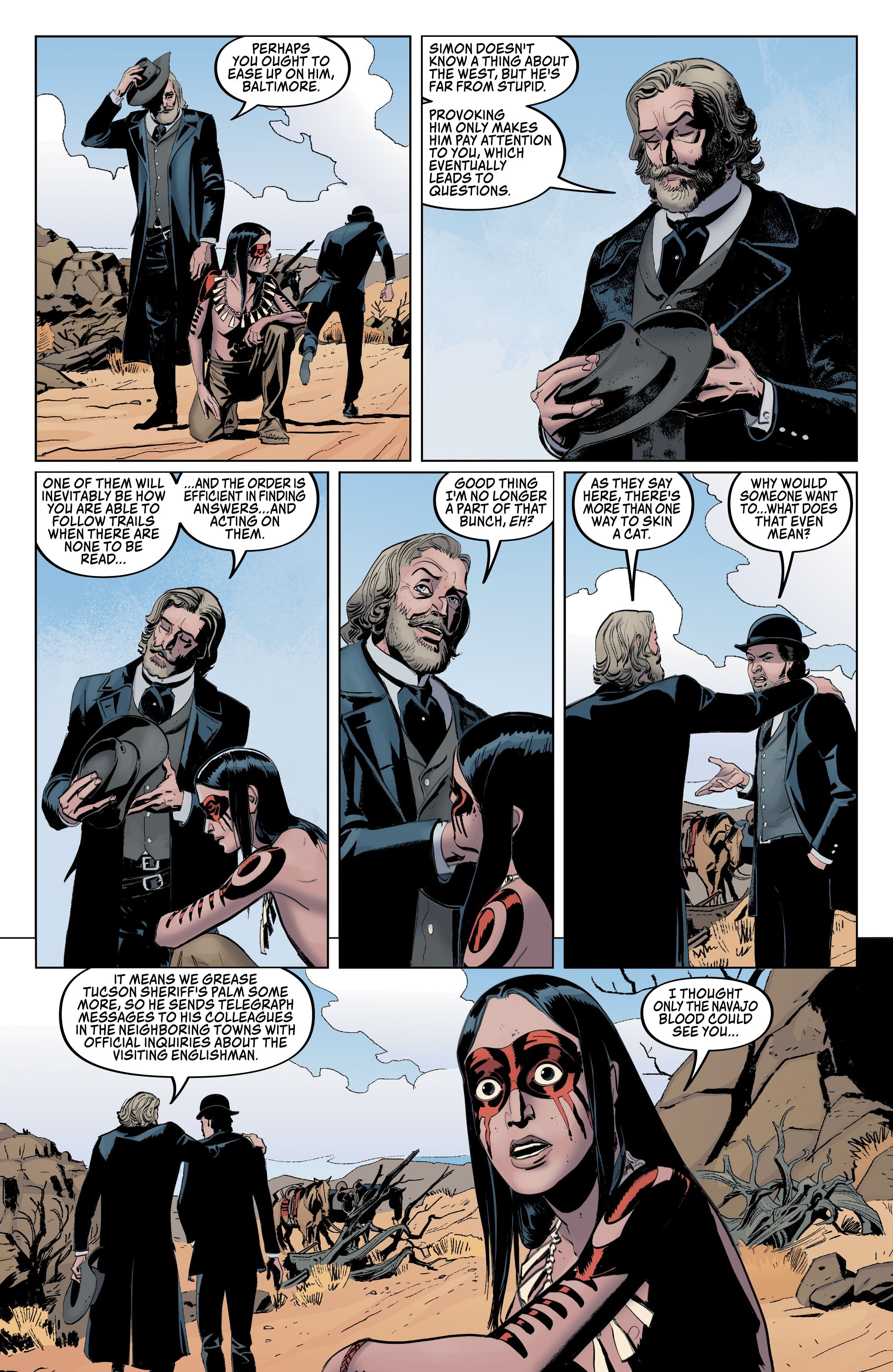 Read online Cross to Bear comic -  Issue #4 - 8