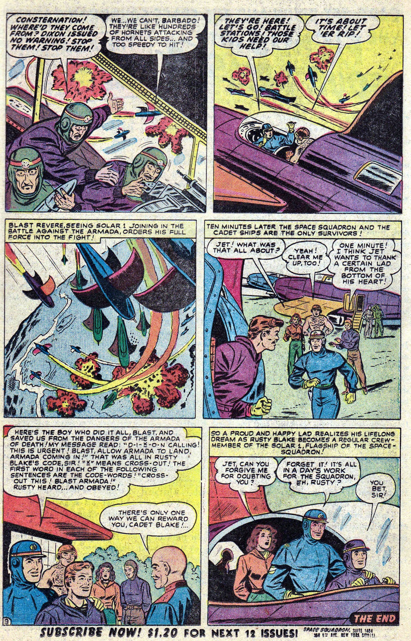 Read online Space Squadron comic -  Issue #2 - 11