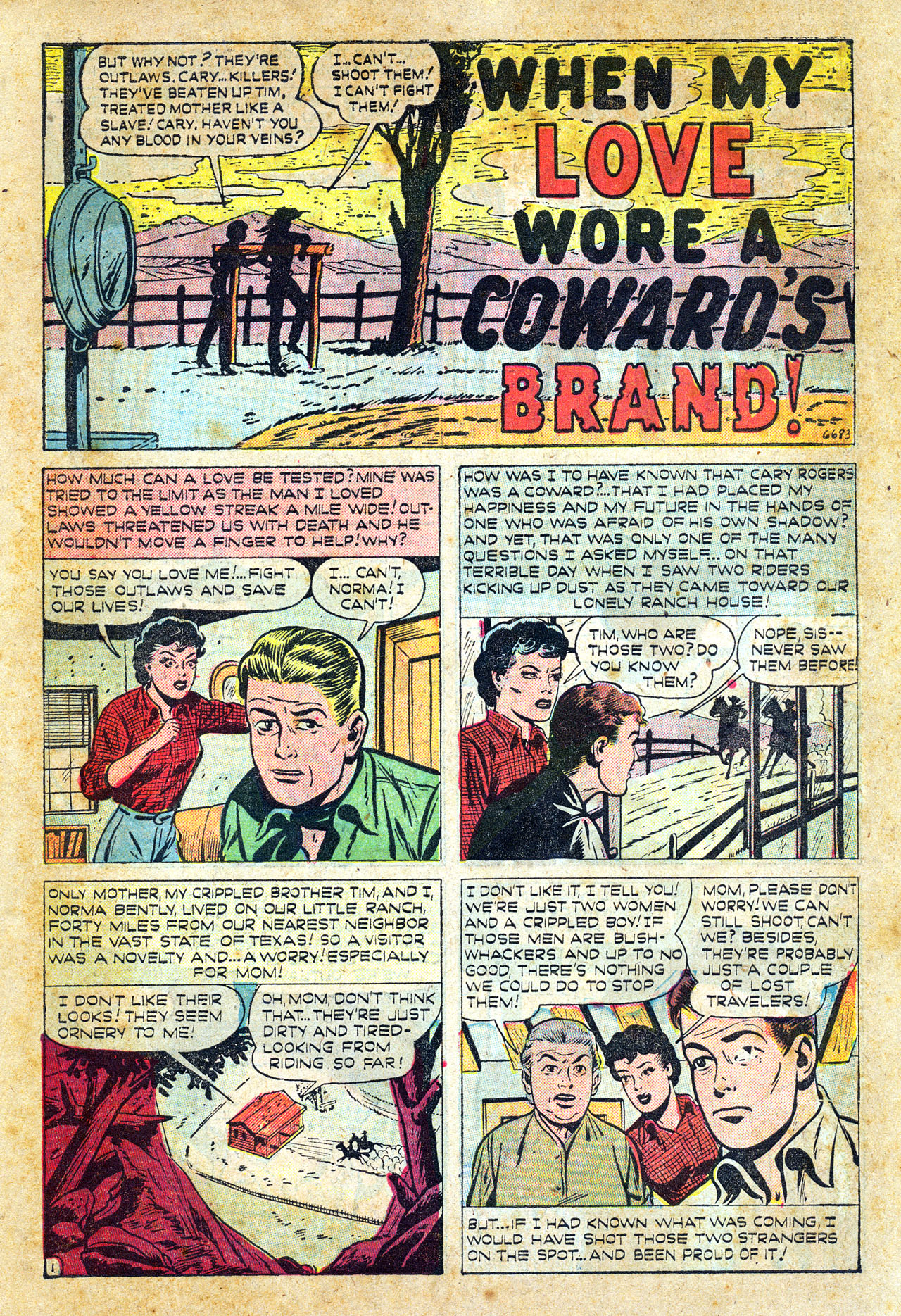 Read online Rangeland Love comic -  Issue #1 - 3