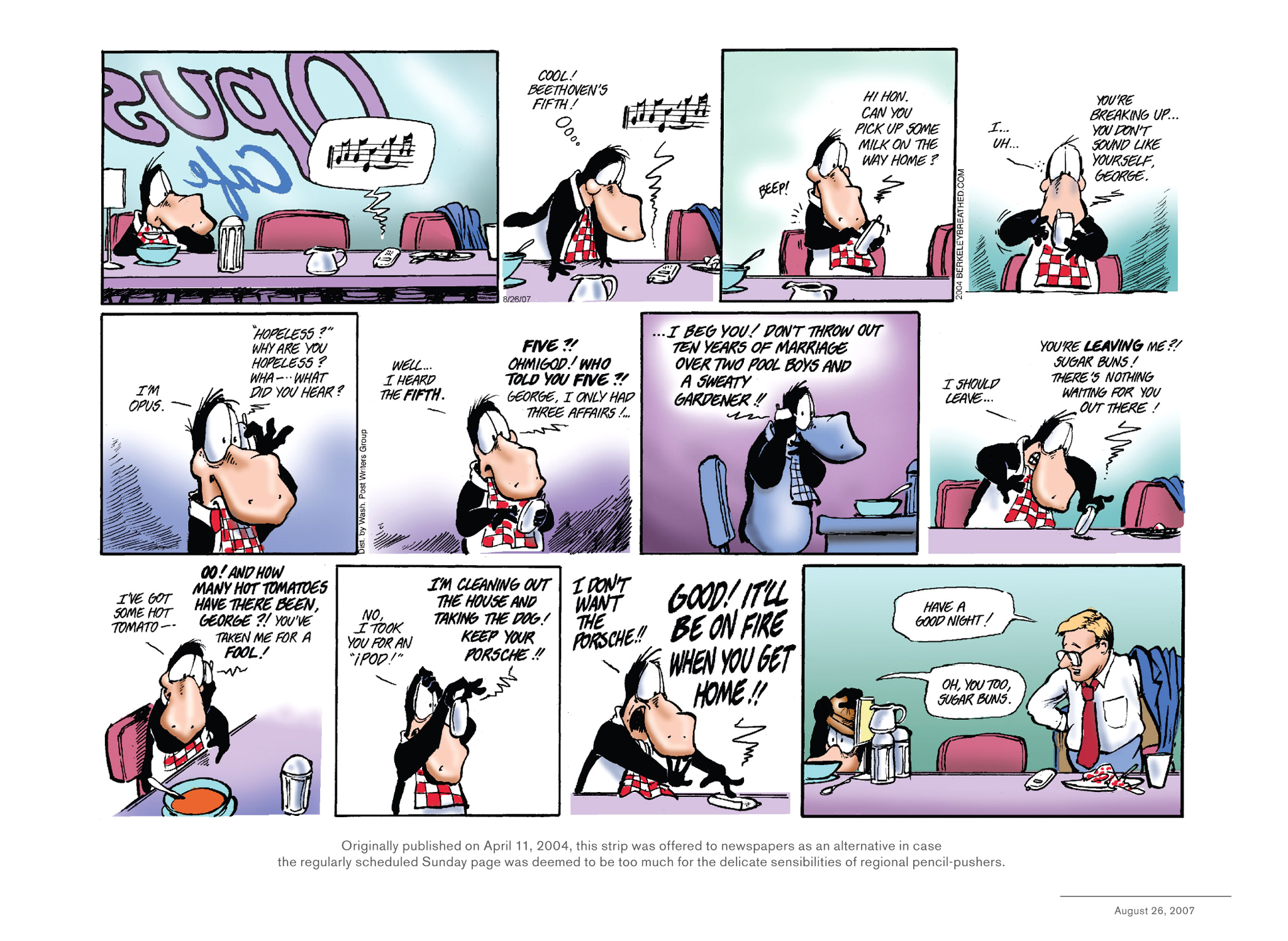 Read online Opus Complete Sunday Strips From 2003-2008 comic -  Issue # TPB (Part 3) - 4