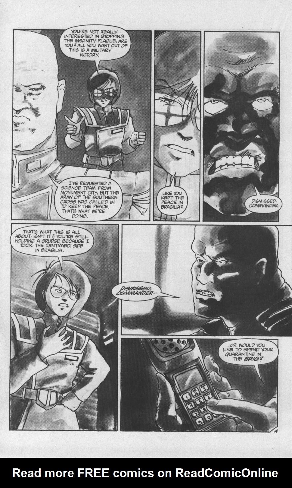 Read online Robotech II: The Sentinels - The Malcontent Uprisings comic -  Issue #8 - 16