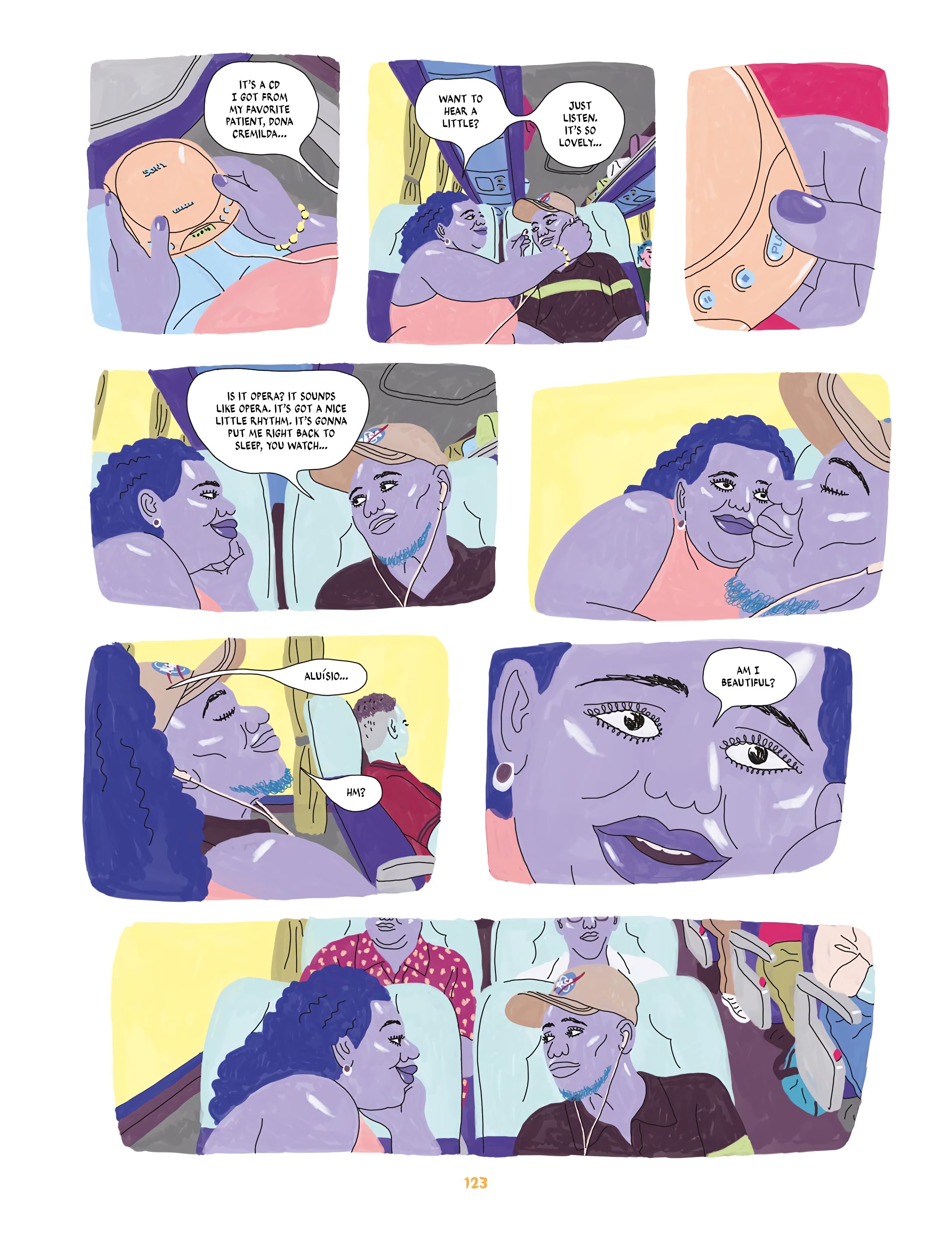 Read online Listen, Beautiful Márcia comic -  Issue # TPB - 124