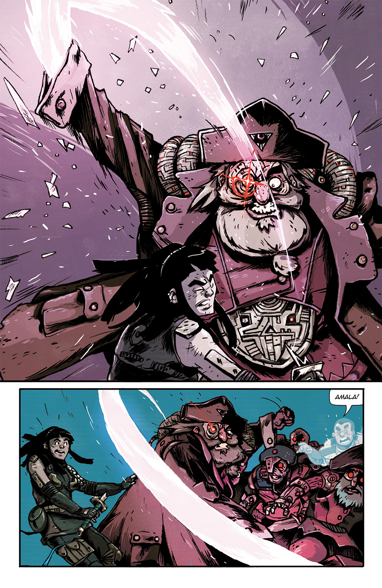 Read online Amala's Blade comic -  Issue #0 - 20