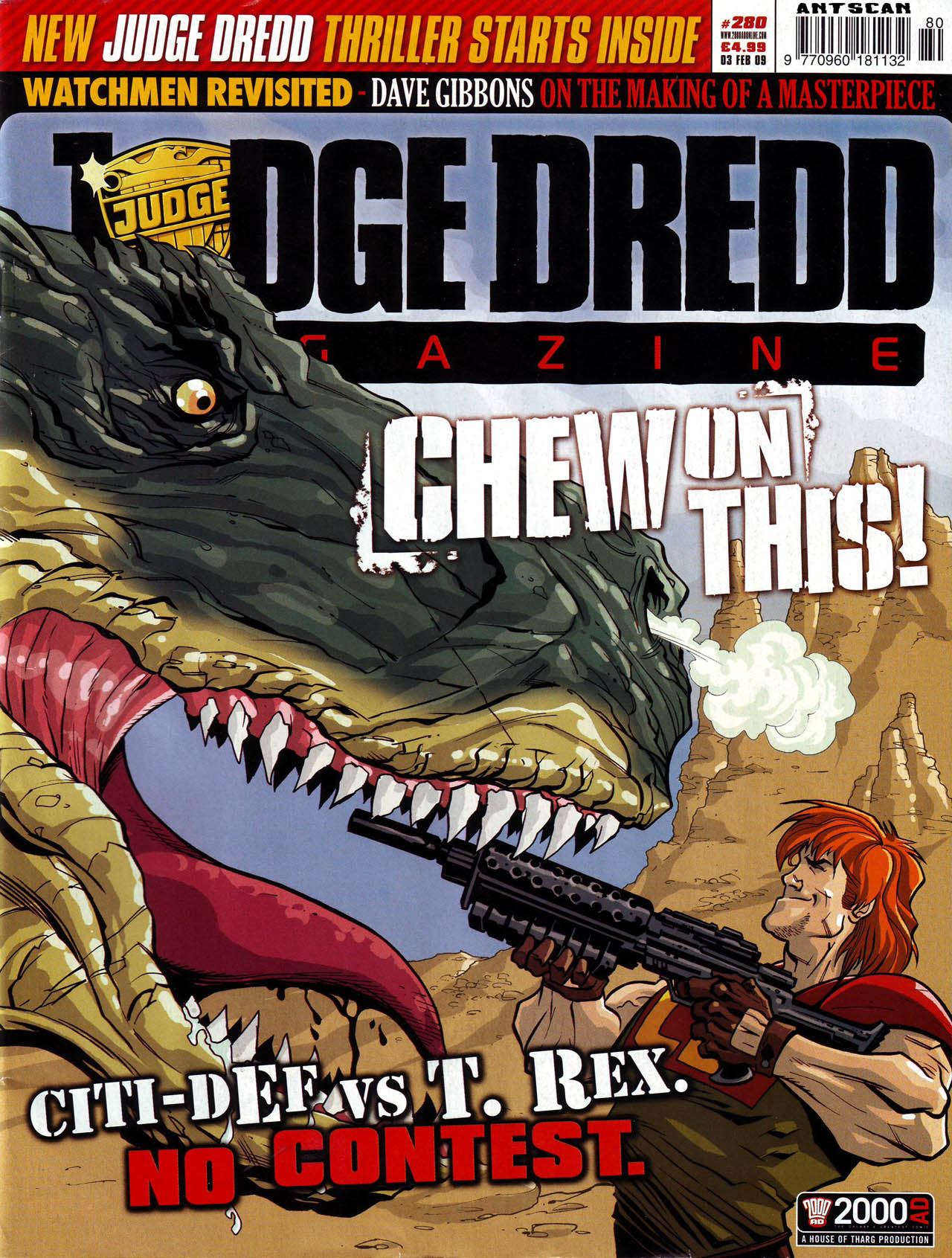 Read online Judge Dredd Megazine (Vol. 5) comic -  Issue #280 - 1