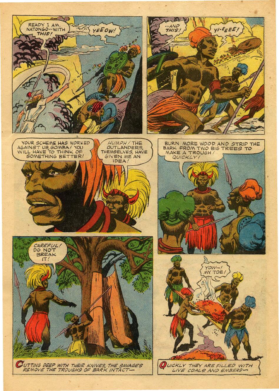 Read online Tarzan (1948) comic -  Issue #66 - 31