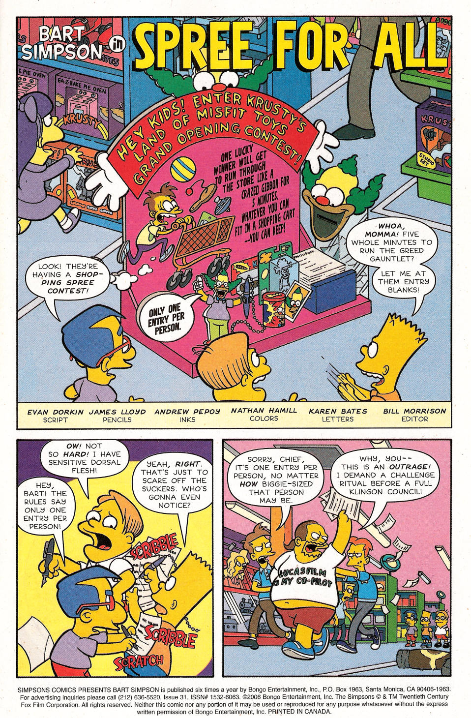 Read online Bart Simpson comic -  Issue #31 - 3