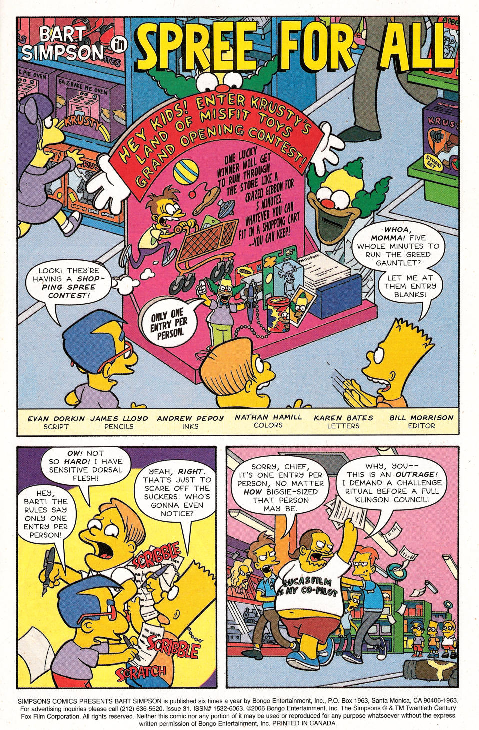 Read online Bart Simpson comic -  Issue #31 - 3