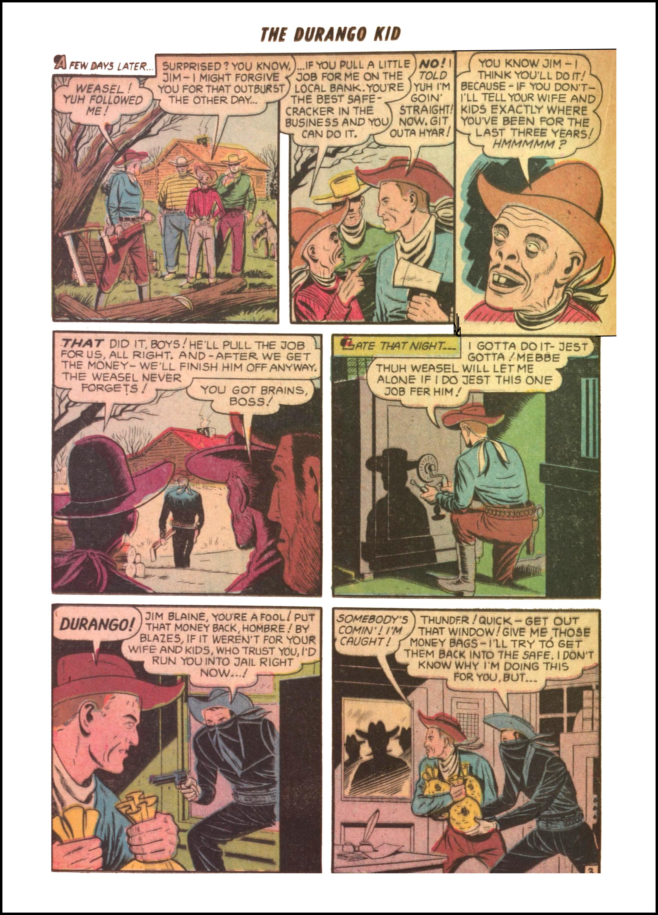 Read online Charles Starrett as The Durango Kid comic -  Issue #24 - 20