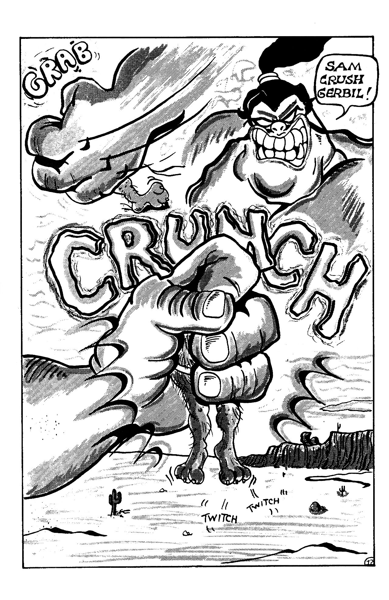 Read online Geriatric Gangrene Jujitsu Gerbils comic -  Issue #2 - 15