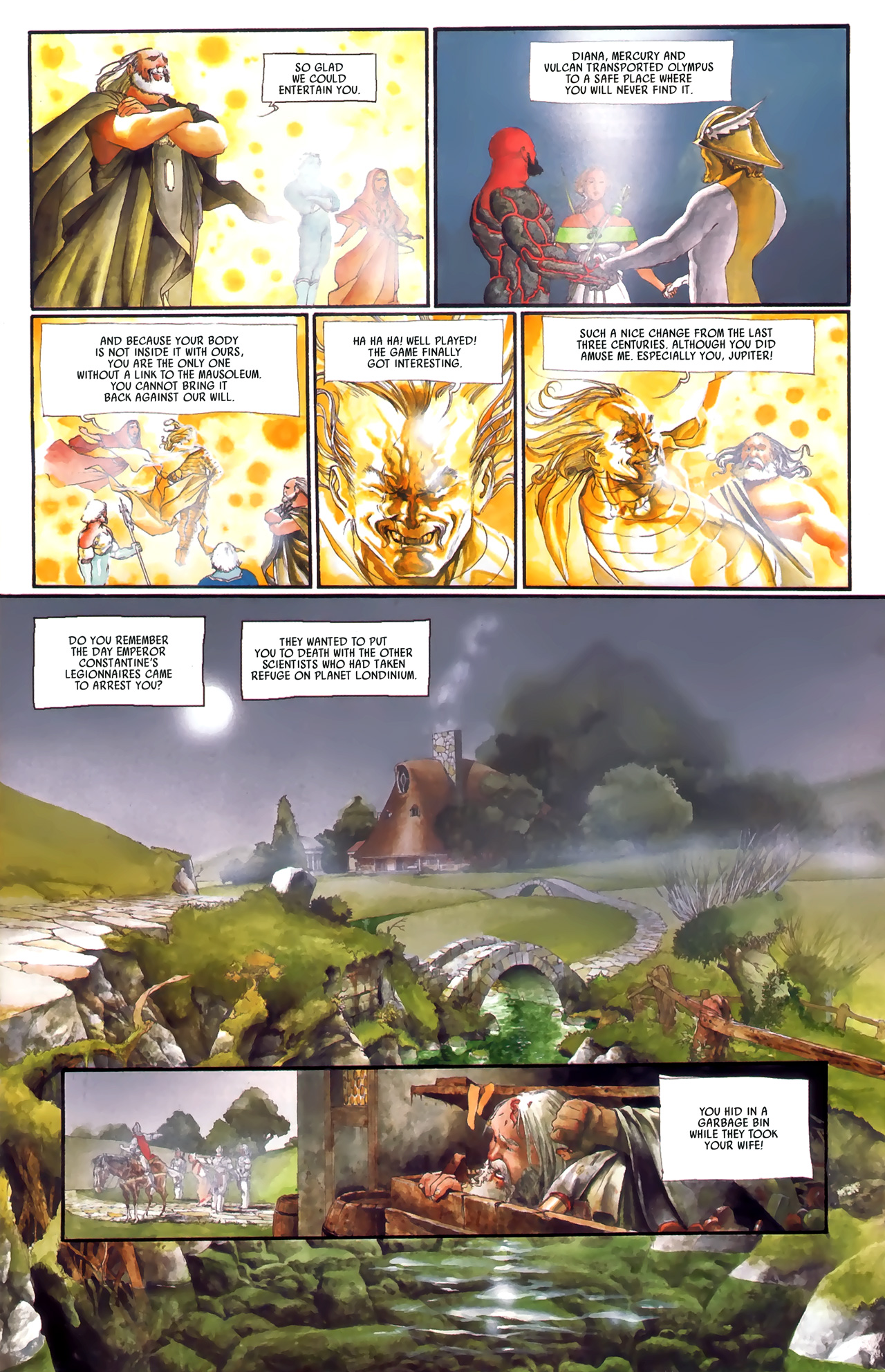 Read online Scourge Of The Gods: The Fall comic -  Issue #3 - 21