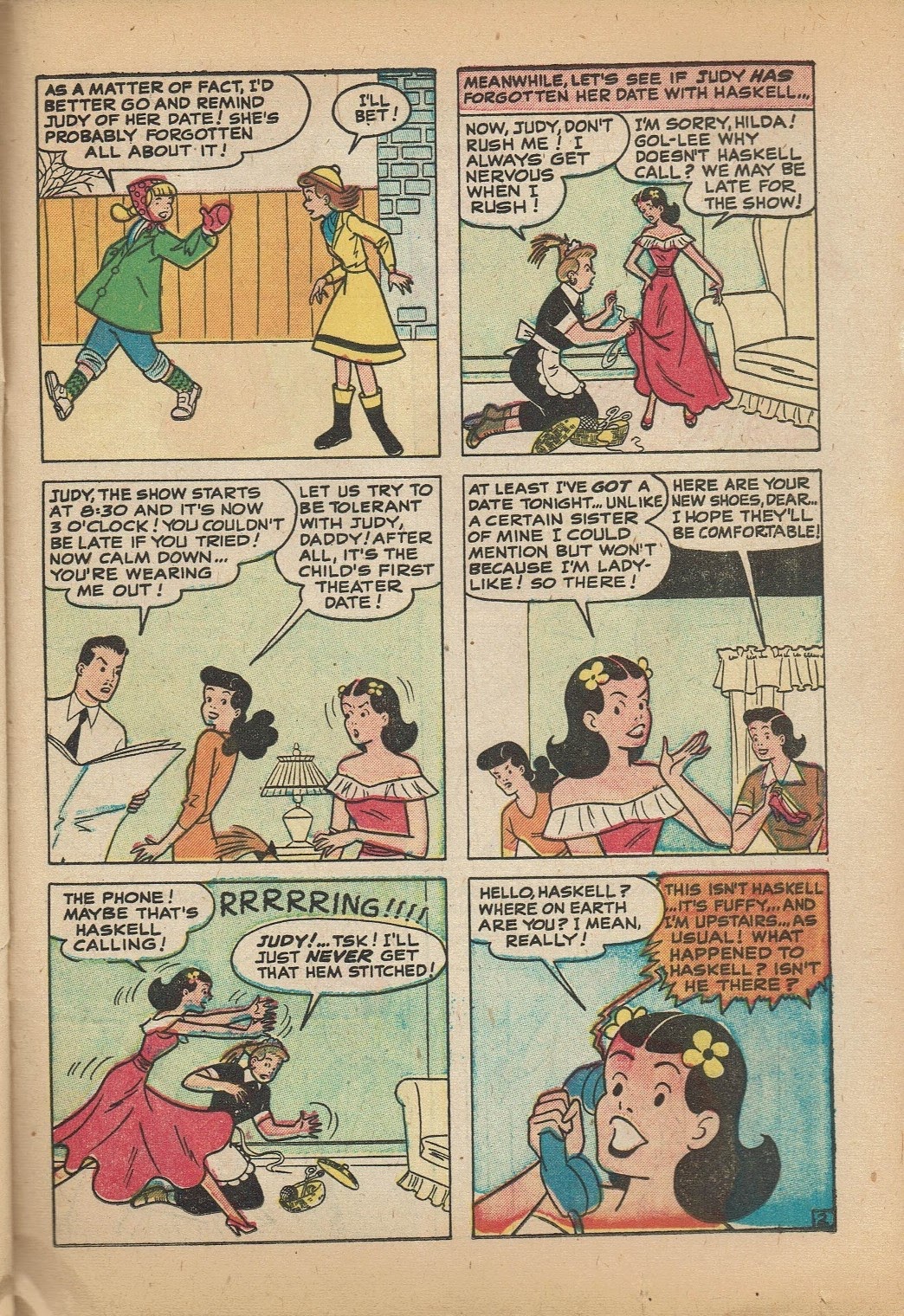 Read online Junior Miss (1947) comic -  Issue #38 - 31