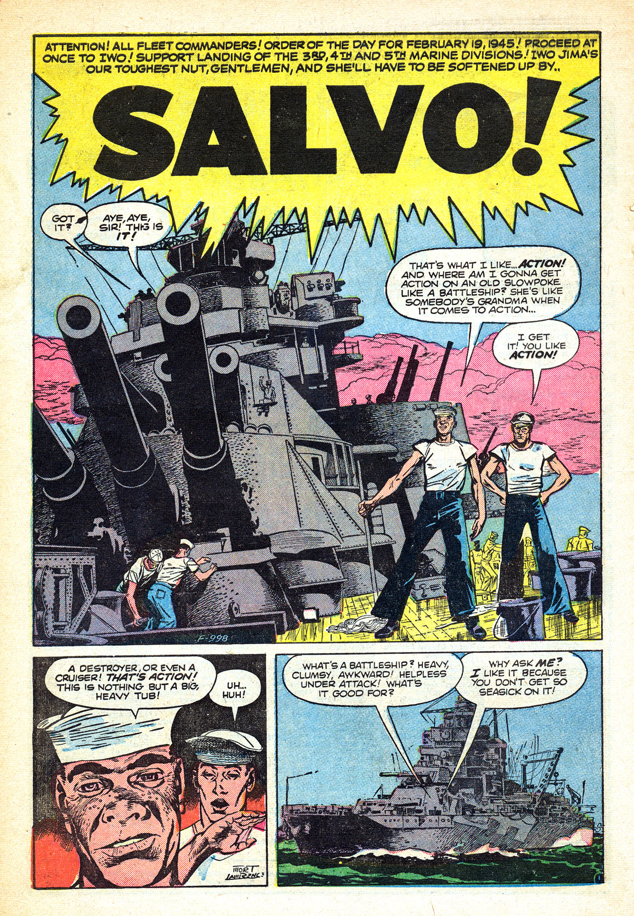 Read online Navy Combat comic -  Issue #1 - 10