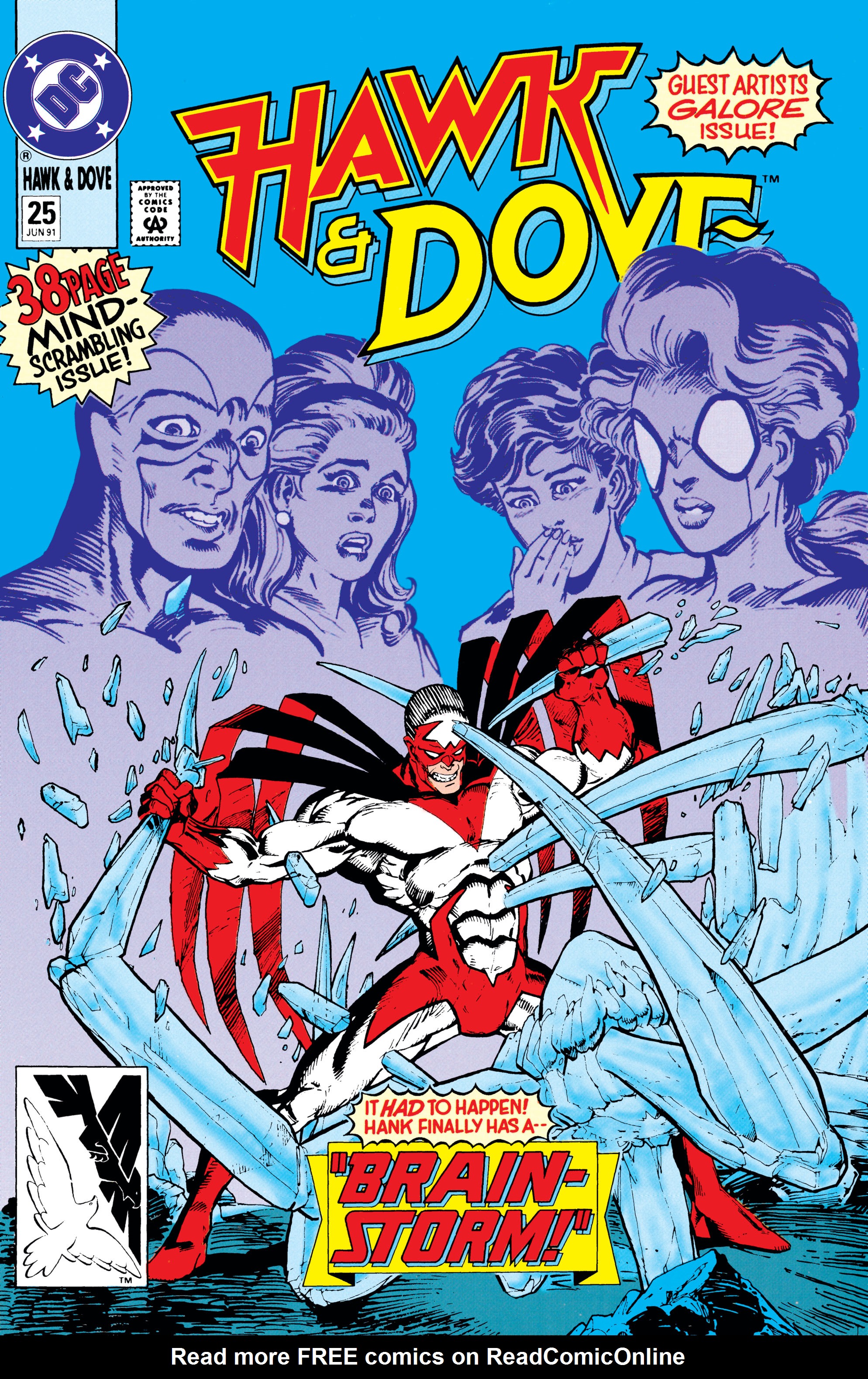 Read online Hawk and Dove (1989) comic -  Issue #25 - 1