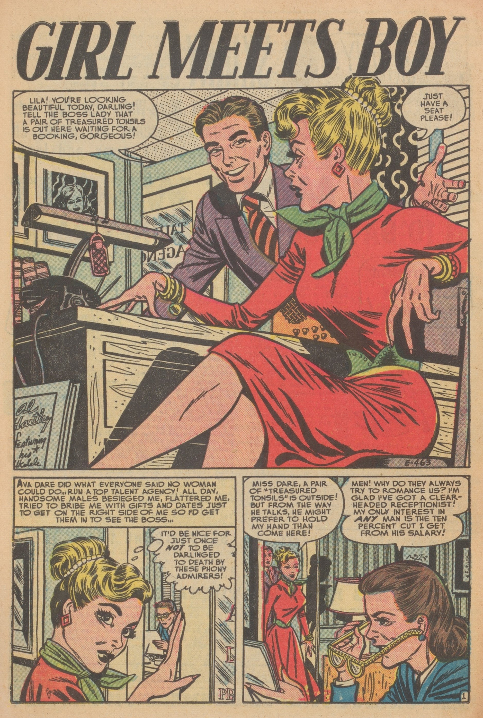 Read online Love Romances comic -  Issue #41 - 10