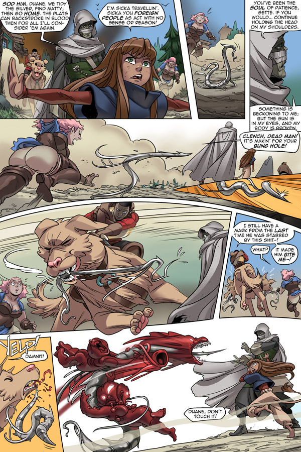 Read online Unsounded comic -  Issue #17 - 19