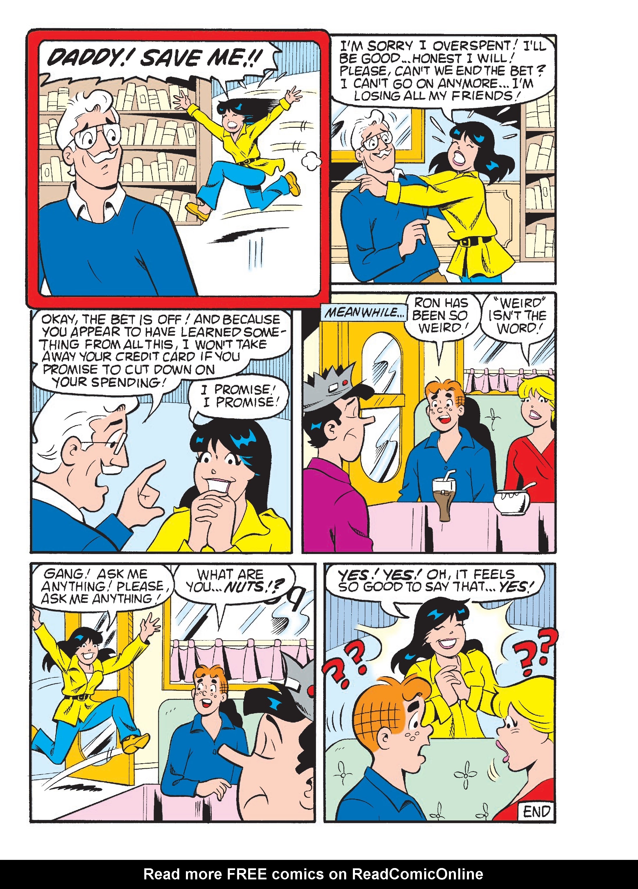 Read online Betty & Veronica Friends Double Digest comic -  Issue #257 - 123