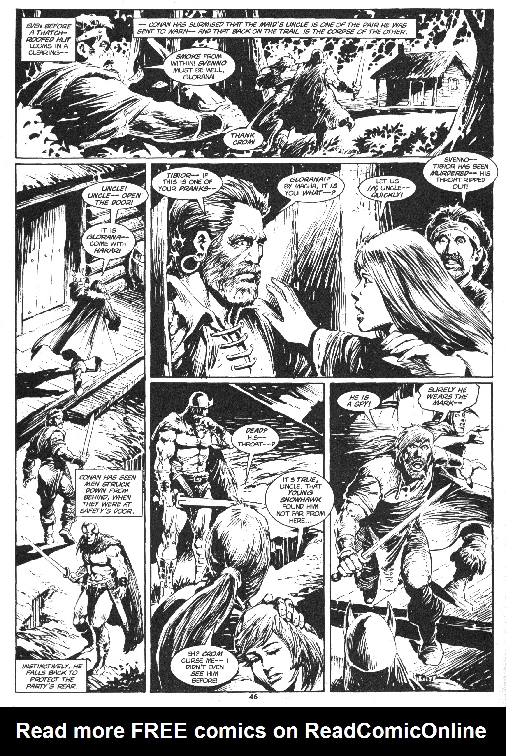 Read online The Savage Sword Of Conan comic -  Issue #219 - 47