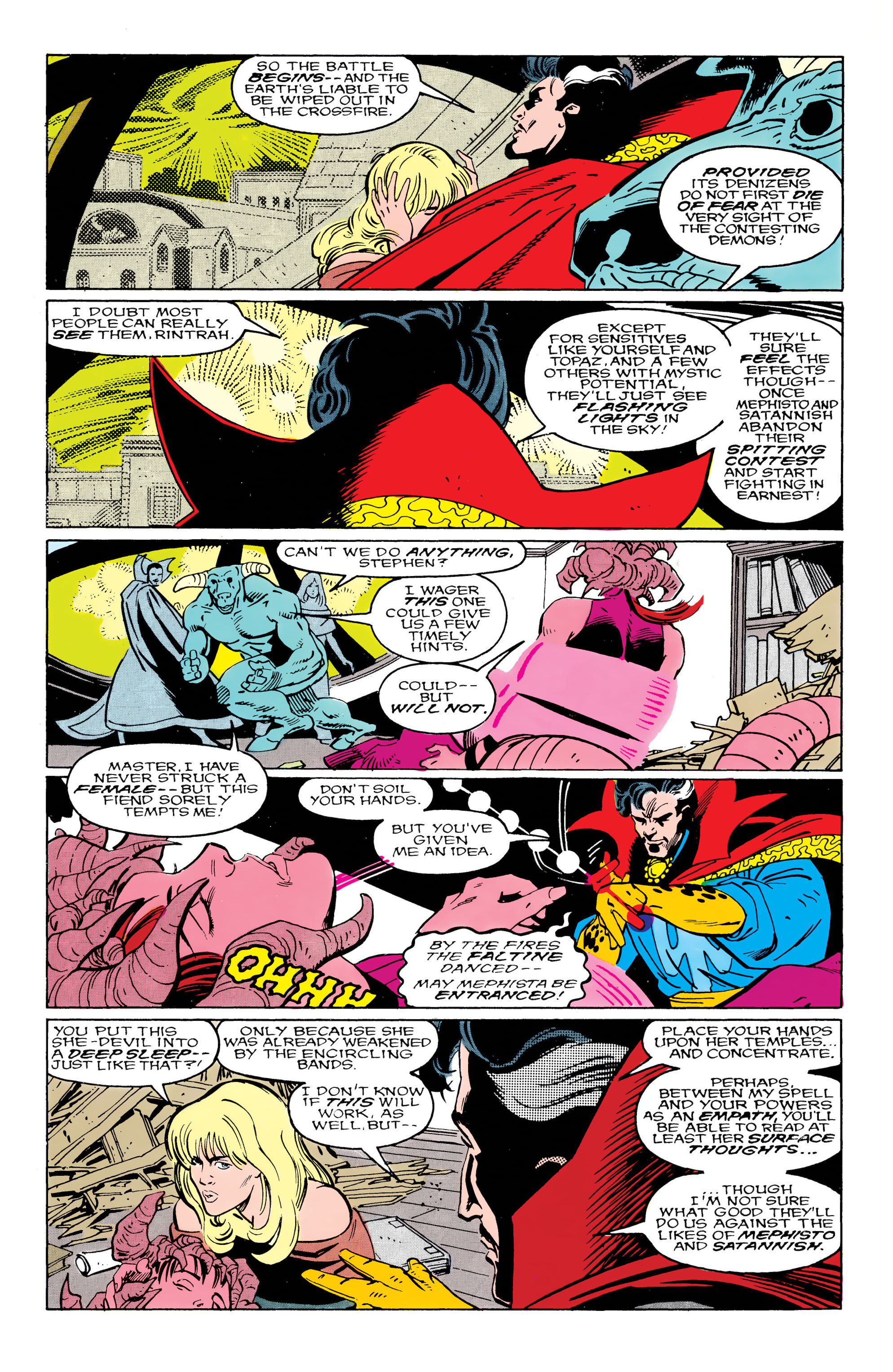 Read online Doctor Strange, Sorcerer Supreme Omnibus comic -  Issue # TPB 1 (Part 3) - 8