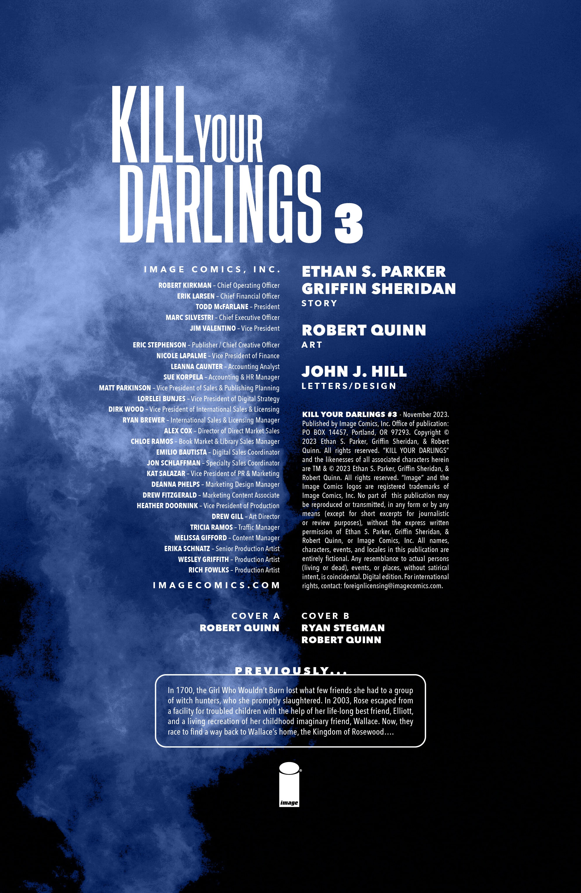 Read online Kill Your Darlings comic -  Issue #3 - 3
