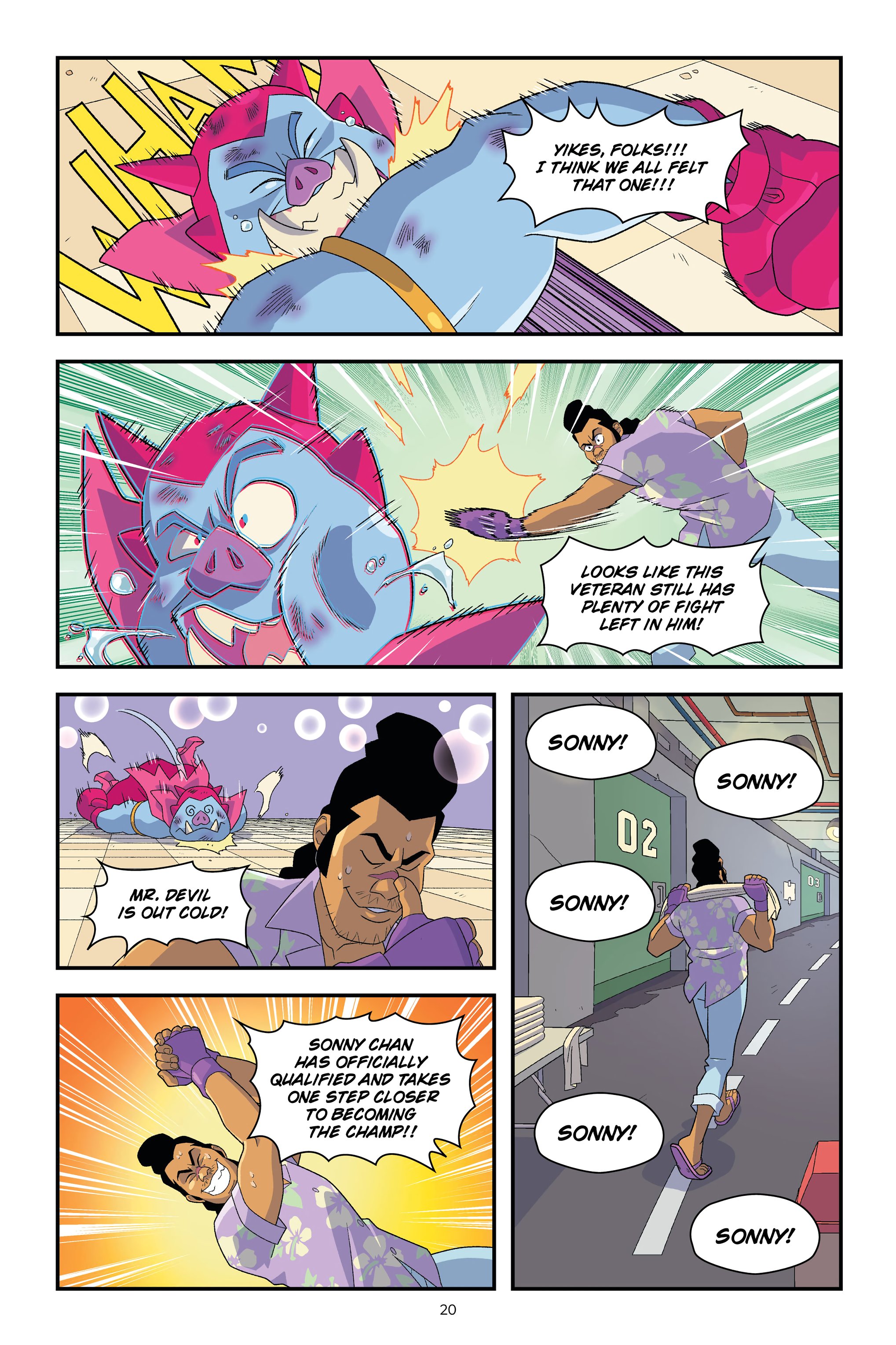 Read online Punch Up! comic -  Issue # TPB - 23