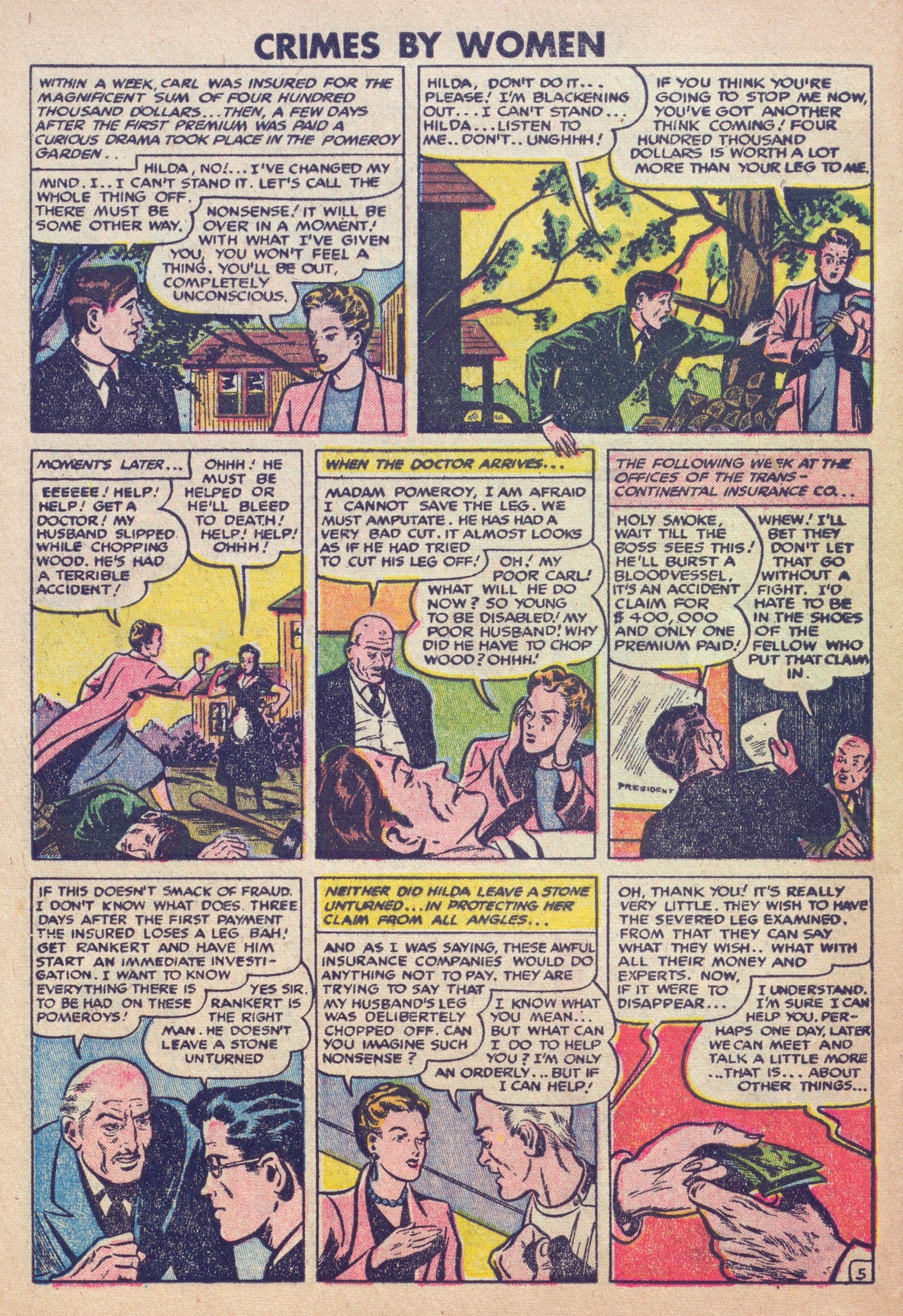 Read online Crimes By Women comic -  Issue #7 - 28