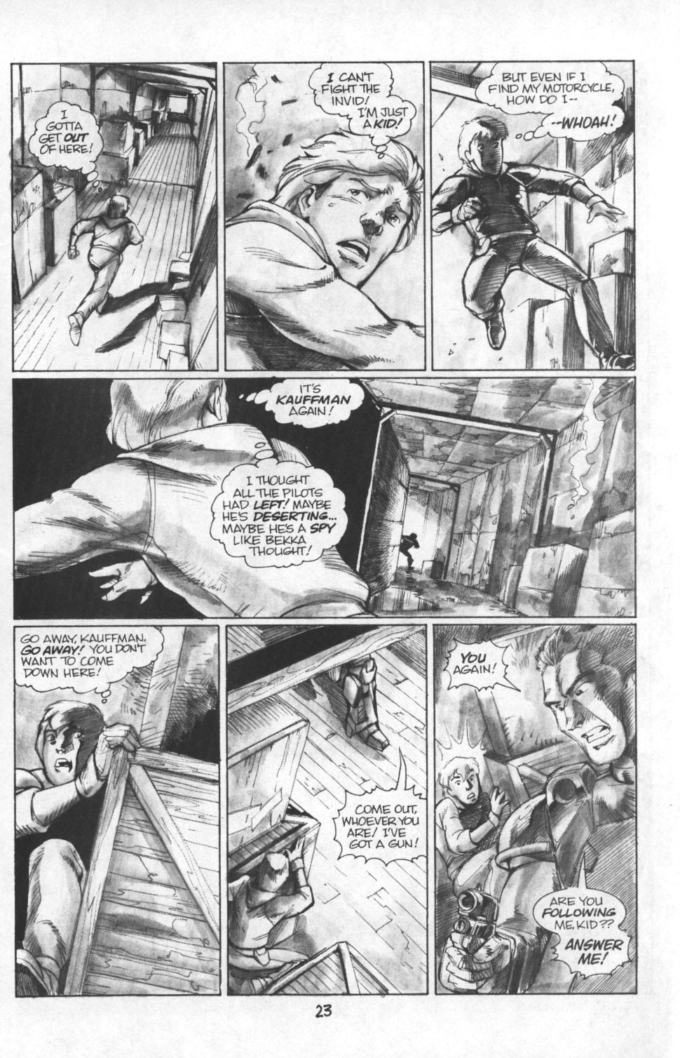 Read online Robotech: Invid War comic -  Issue #11 - 25